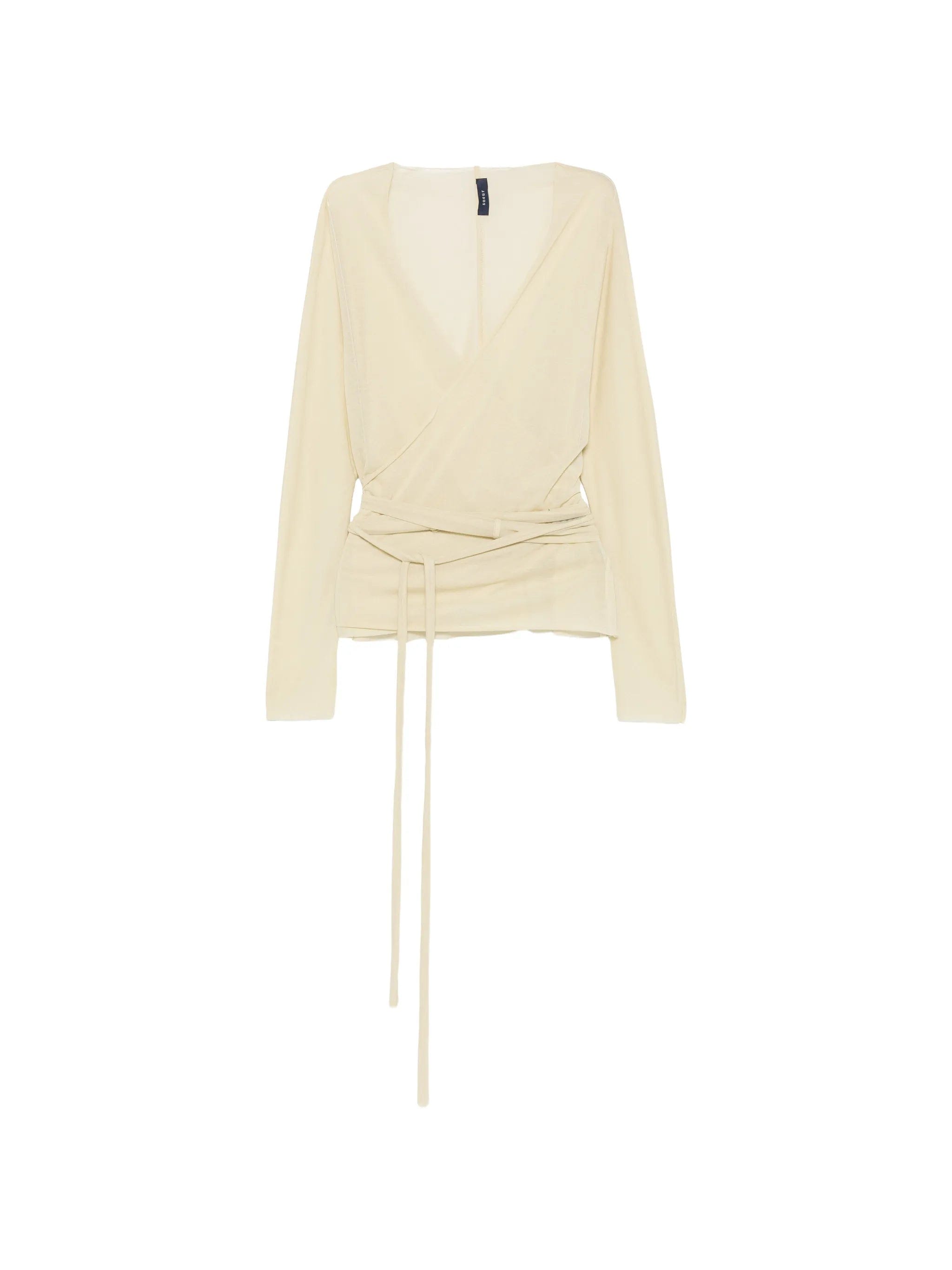 Soeur Luth wrap - style blouse