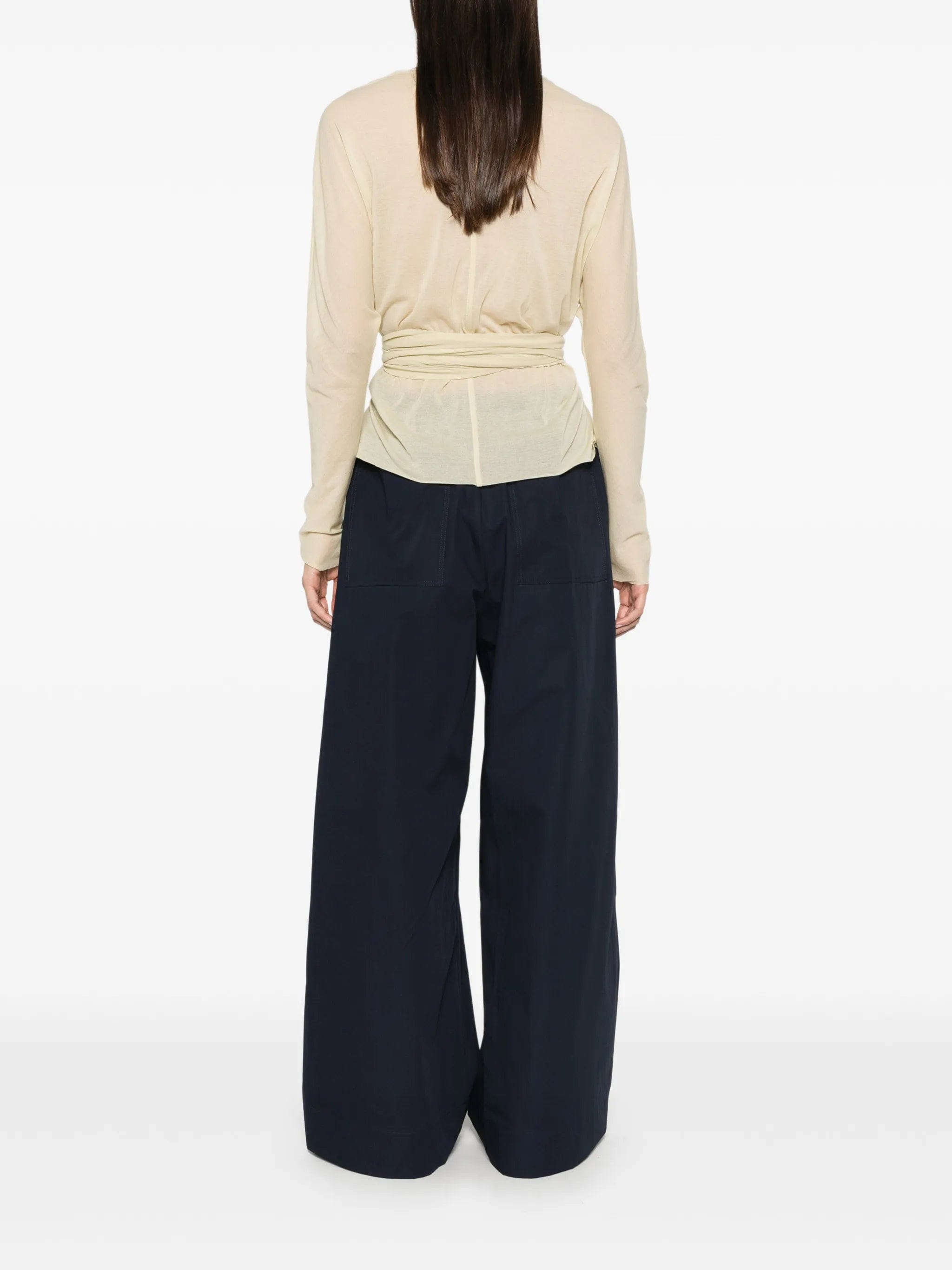 Soeur Luth wrap - style blouse