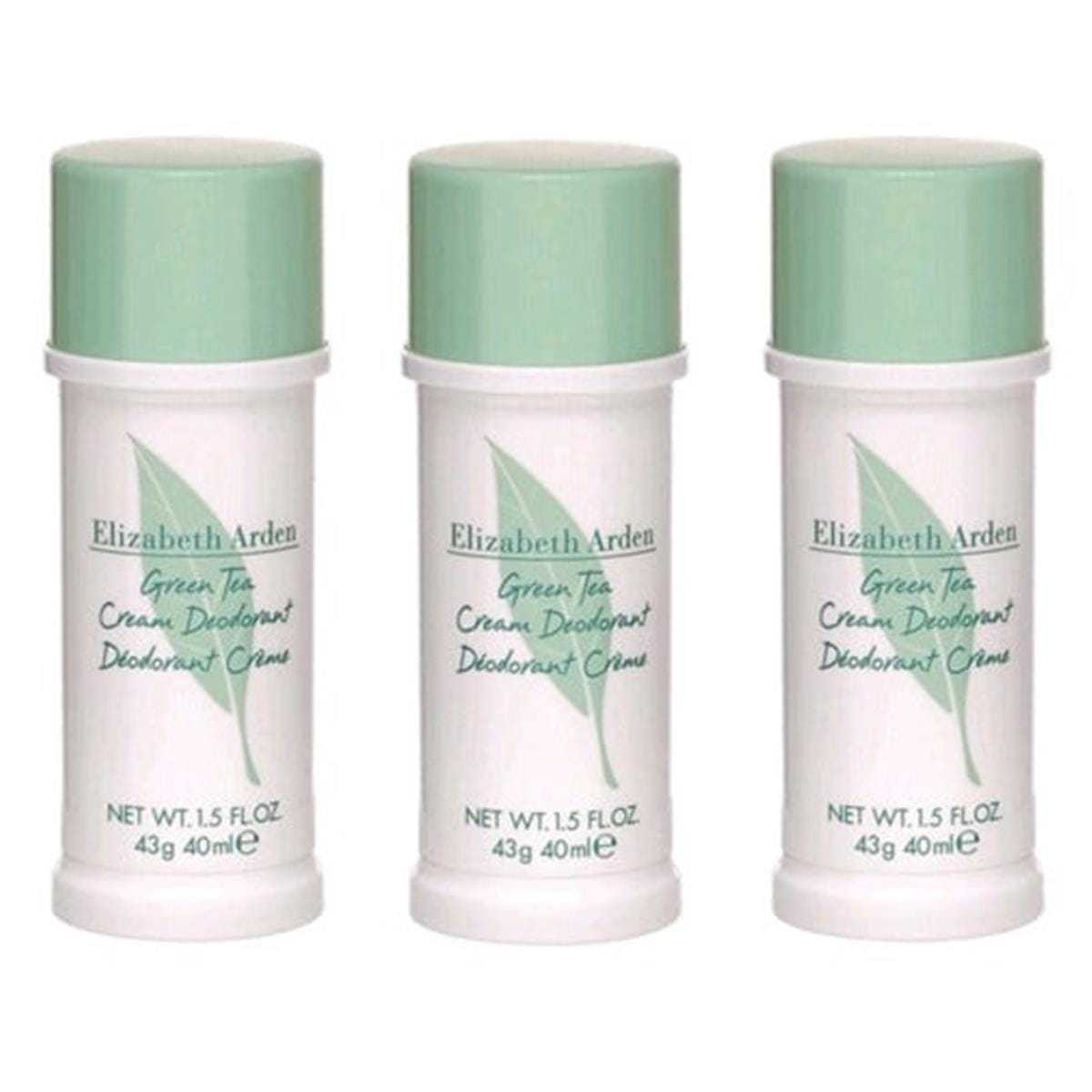 Elizabeth Arden awgrnt15cd3 1.5 oz. Green Tea Cream Deodorant For Women