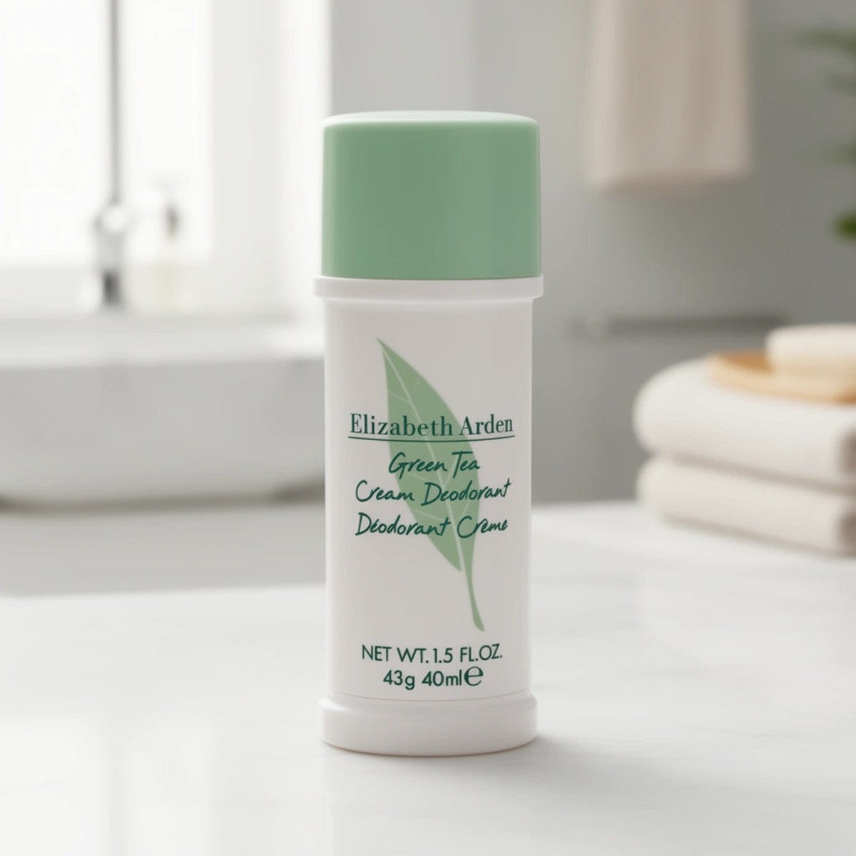 Elizabeth Arden awgrnt15cd3 1.5 oz. Green Tea Cream Deodorant For Women