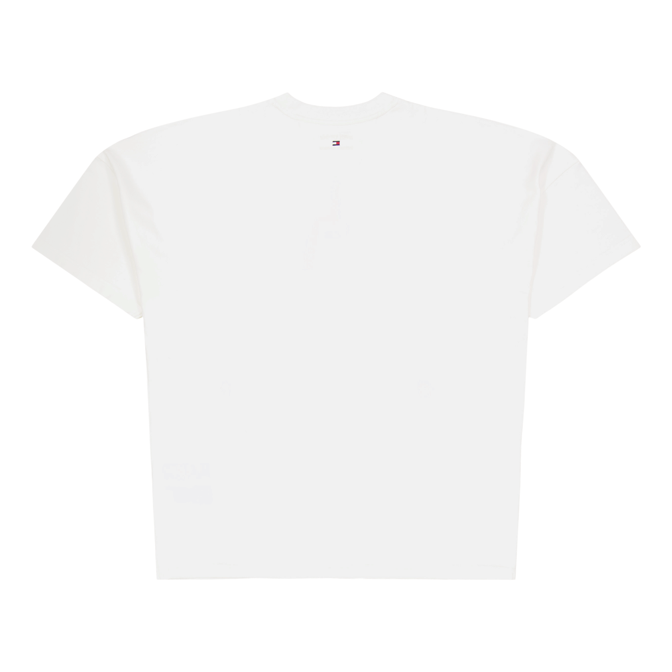 Tommy Jeans Tjcu Heavy Wash Ss Graphic T-Shirt Ancient White