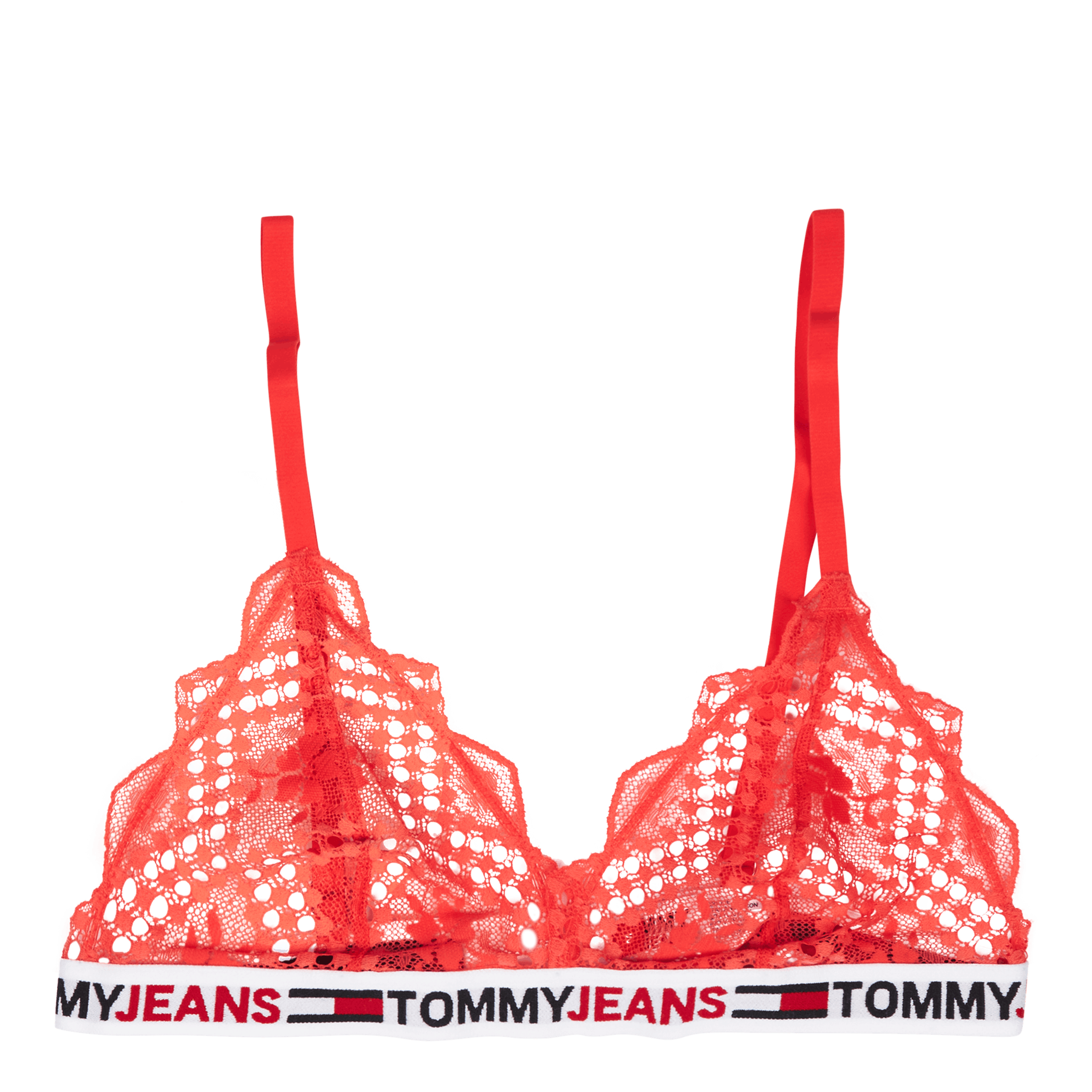 Tommy Jeans Unlined Triangle Bright Vermillion