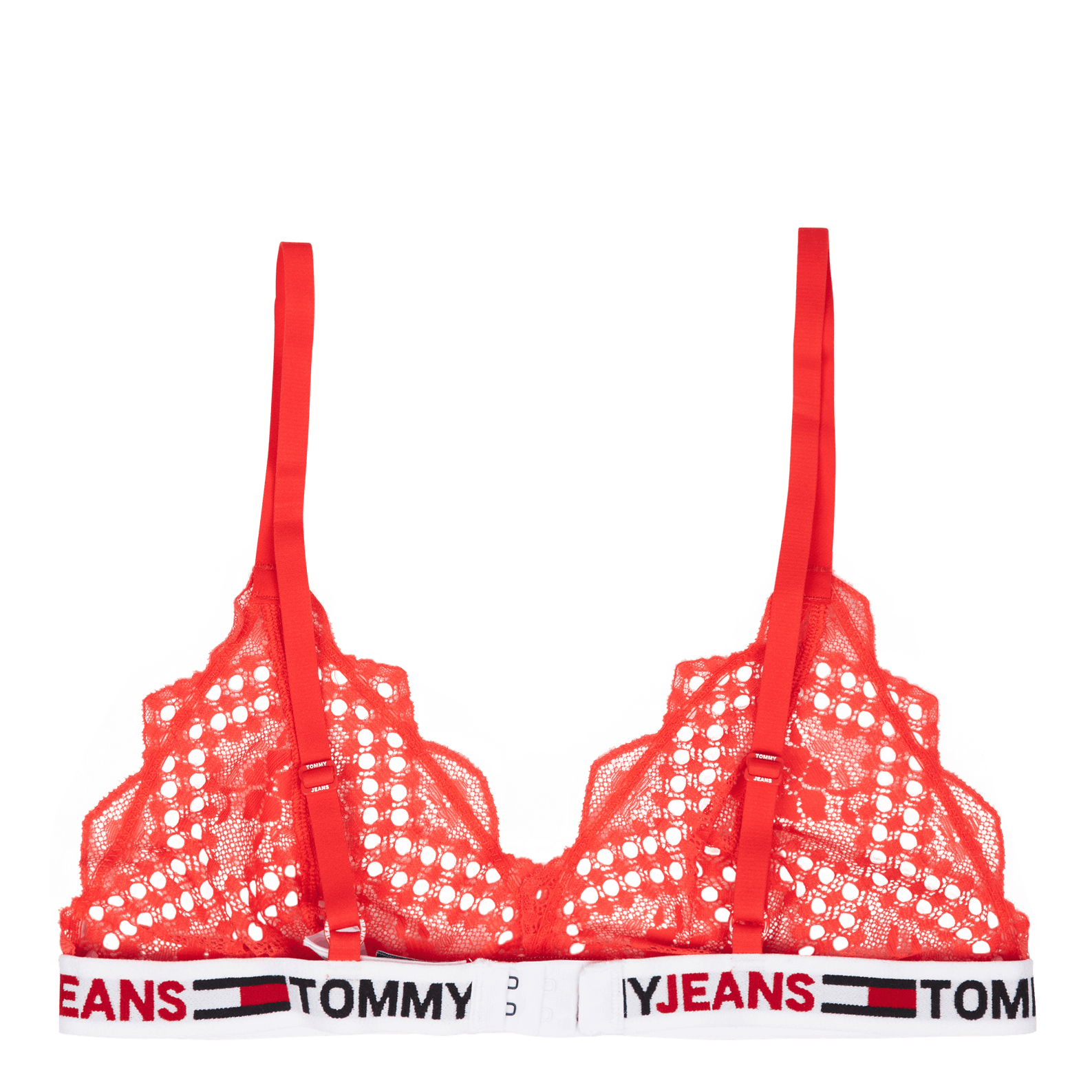 Tommy Jeans Unlined Triangle Bright Vermillion