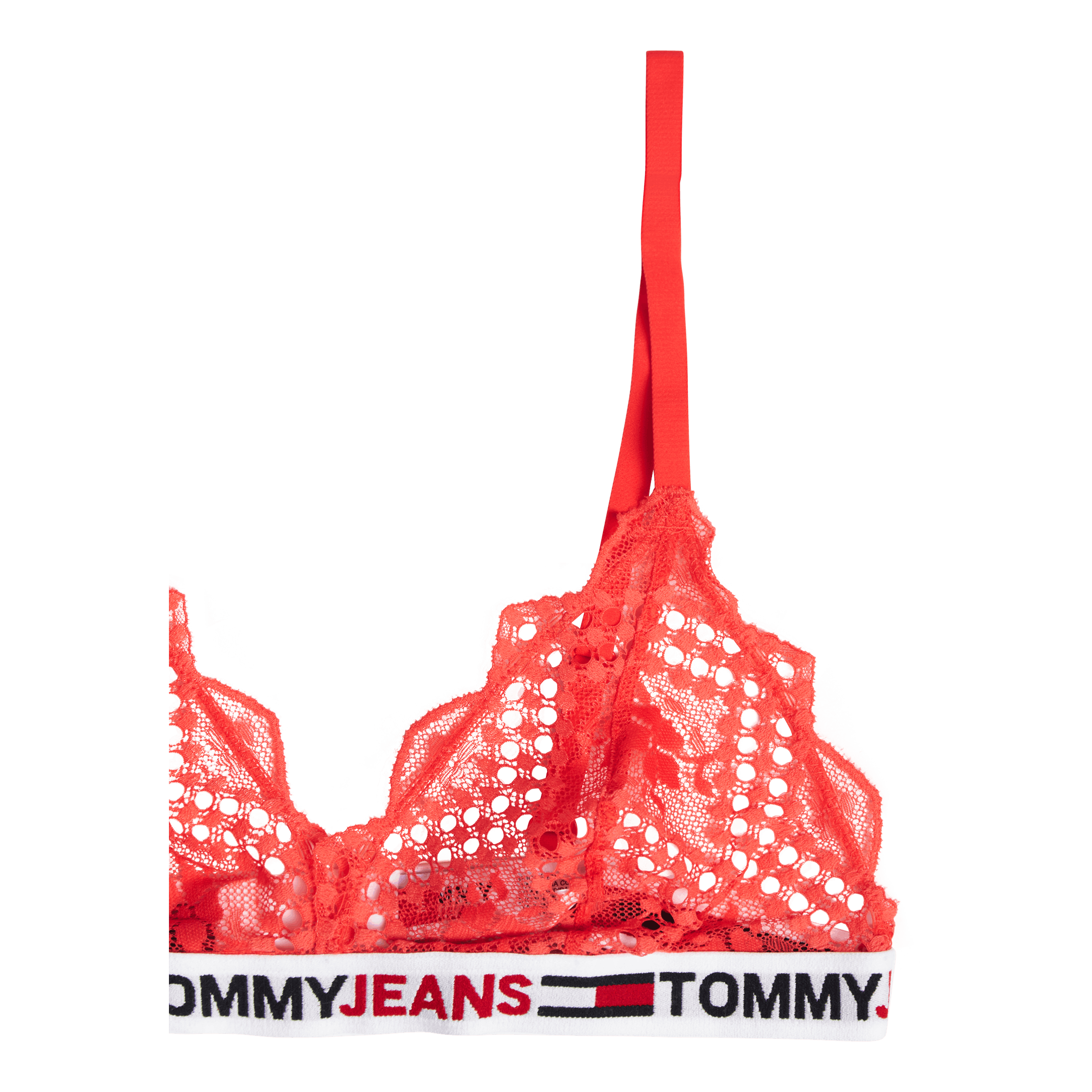 Tommy Jeans Unlined Triangle Bright Vermillion