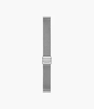 Fossil 16 mm Stainless Steel Mesh Bracelet