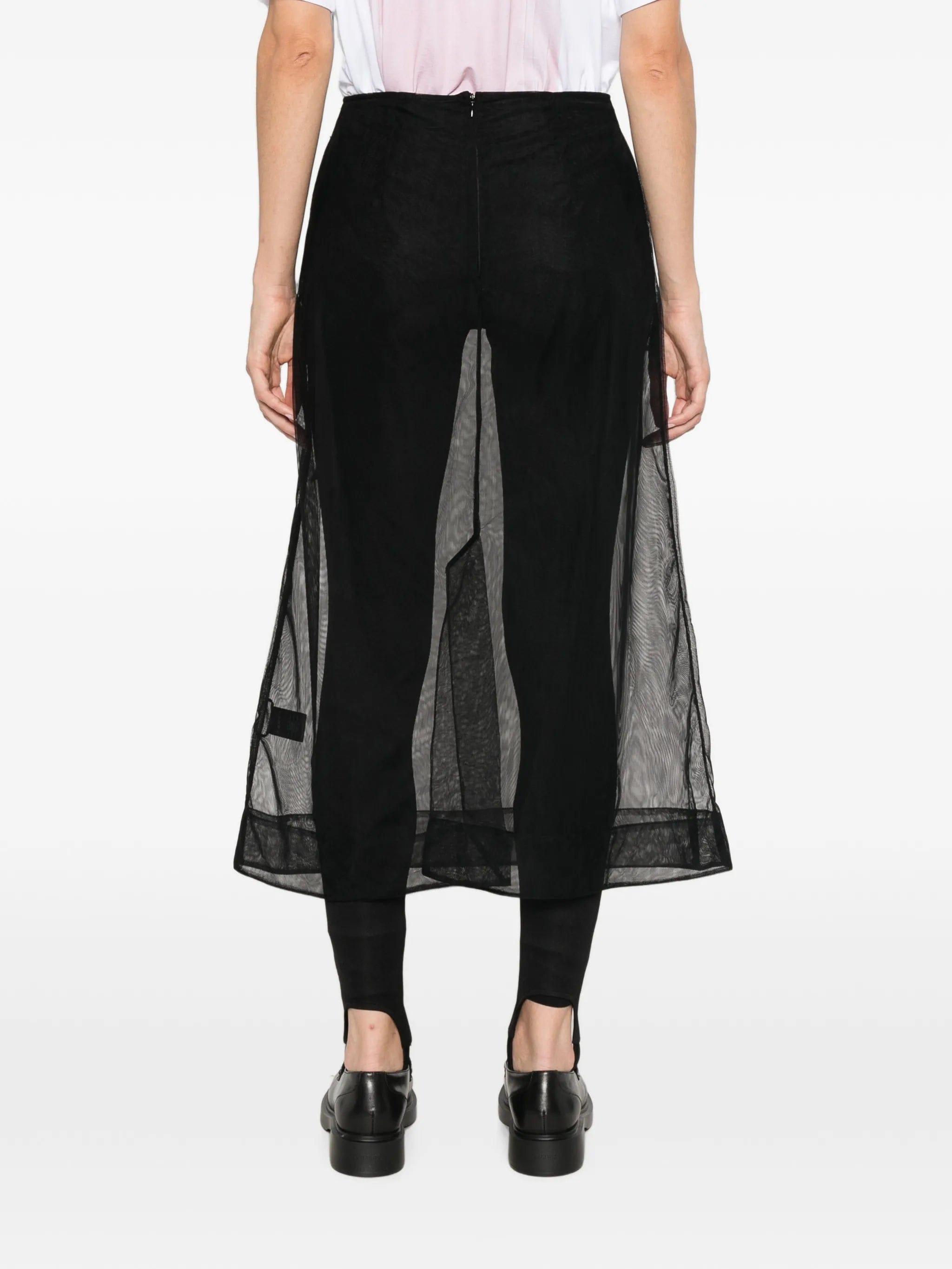 Simone Rocha ribbon rosette ripple skirt