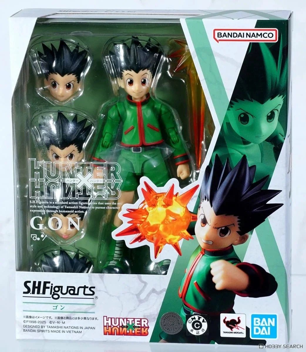 SHF S.H.Figuarts Hunter x Hunter Gon 100% Authentic