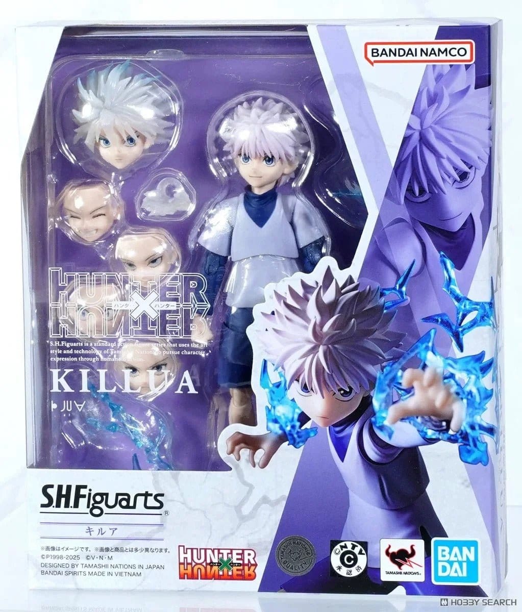 SHF S.H.Figuarts Hunter x Hunter Killua 100% Authentic