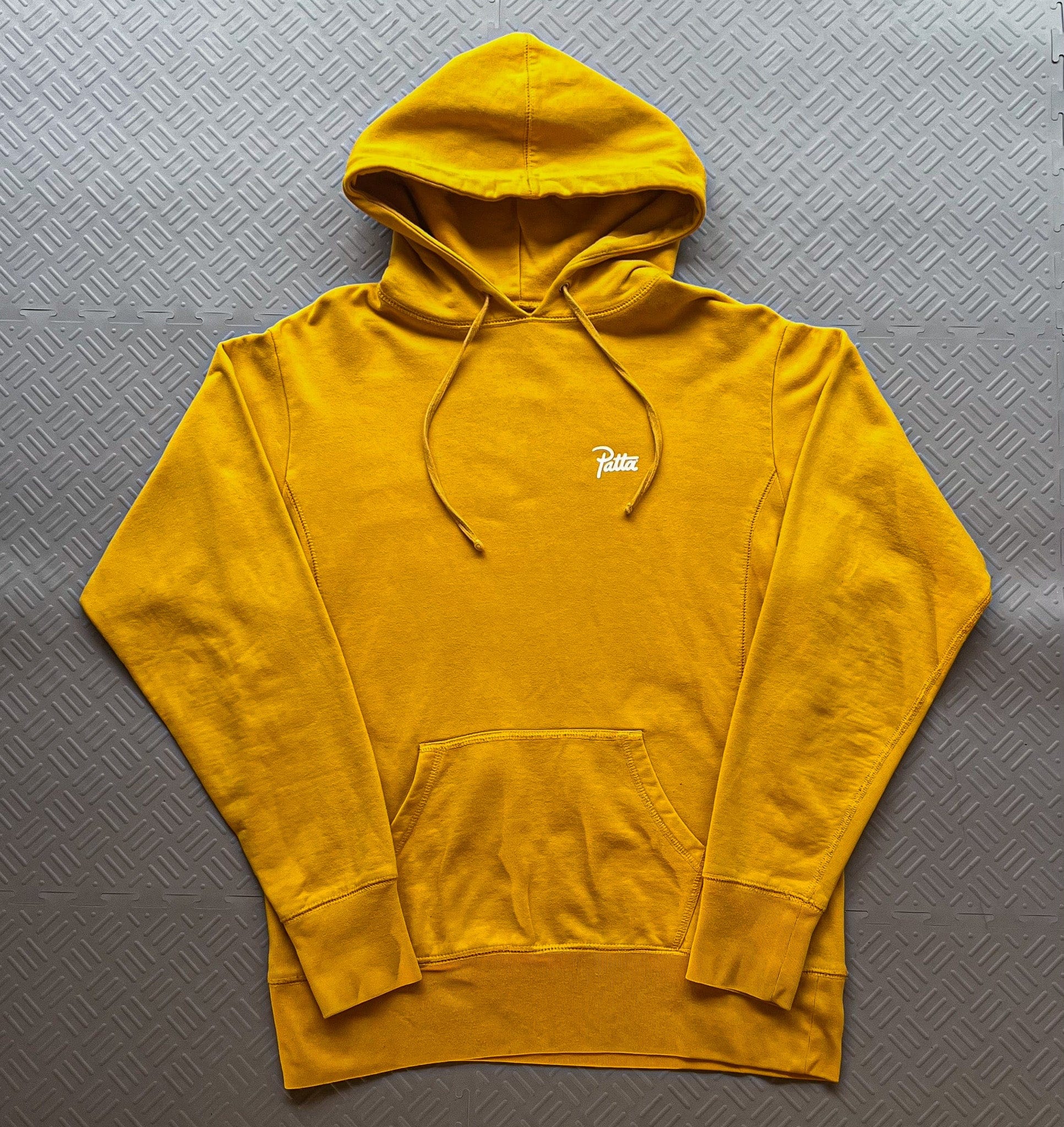 Yellow Patta Basic Hoodie Yellow (M)