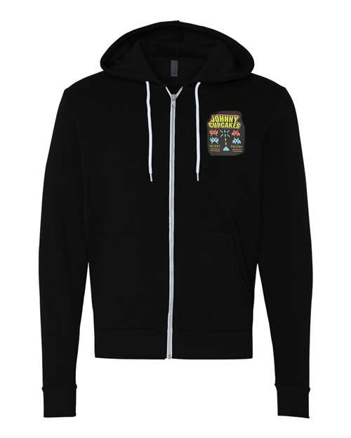 Space DCON22 Johnny Cupcakes Space Invaders Zip - up Hoodie