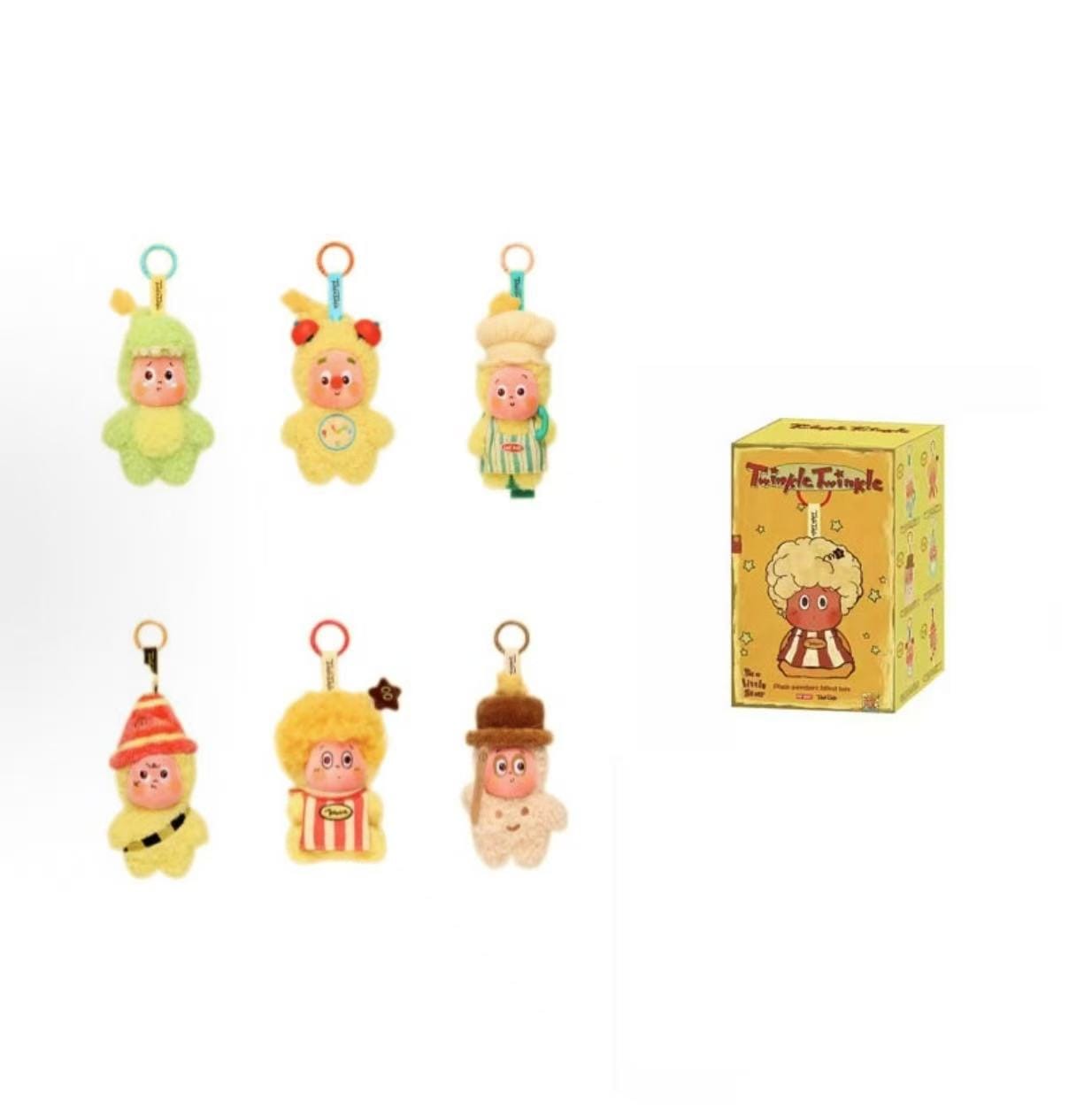 Sydney Labubu Twinkle Twinkle Be a Little Star Series - Plush Pendant Blind Box
