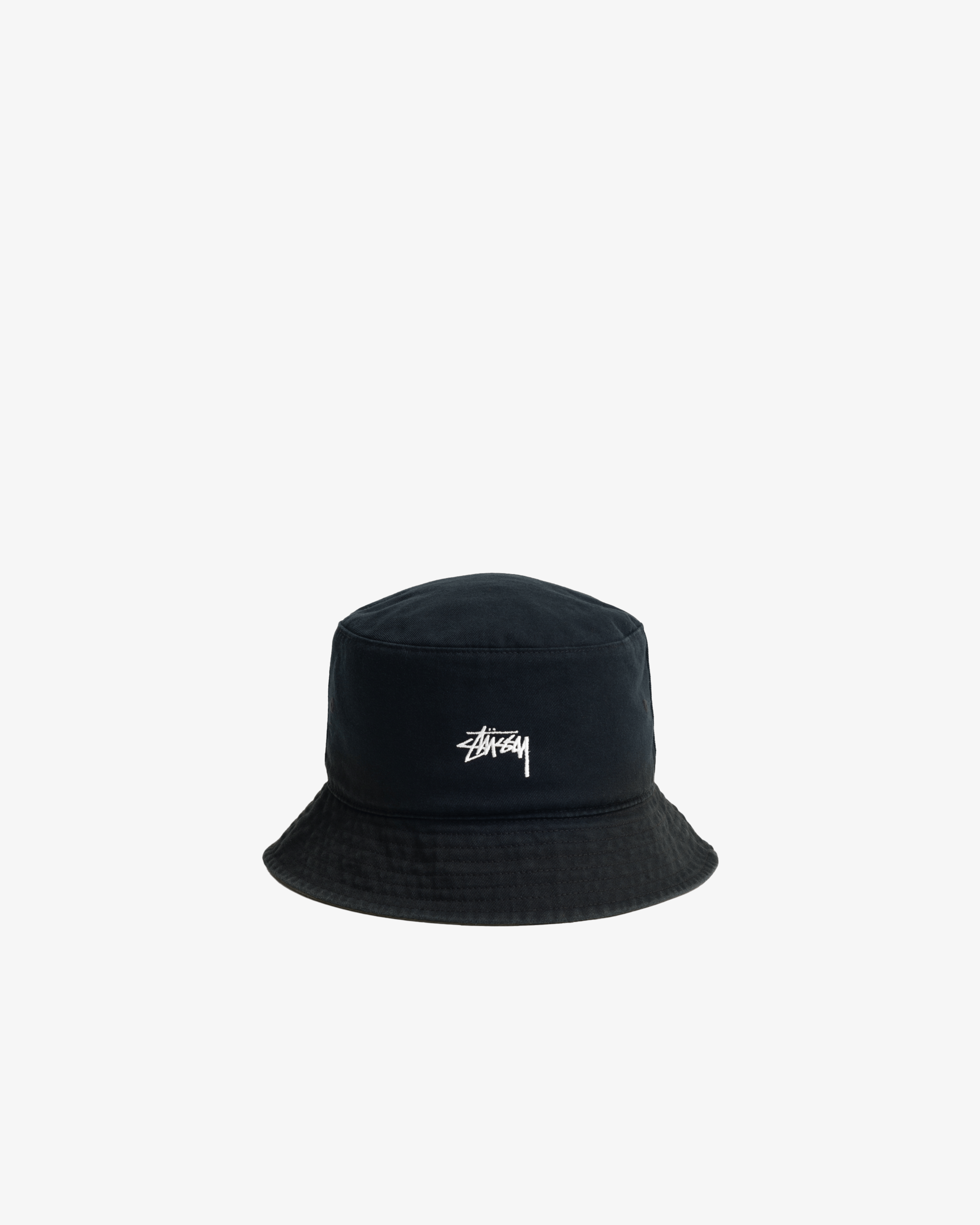 Stüssy - Reversible Stock Bucket Hat - (Black/Olive)