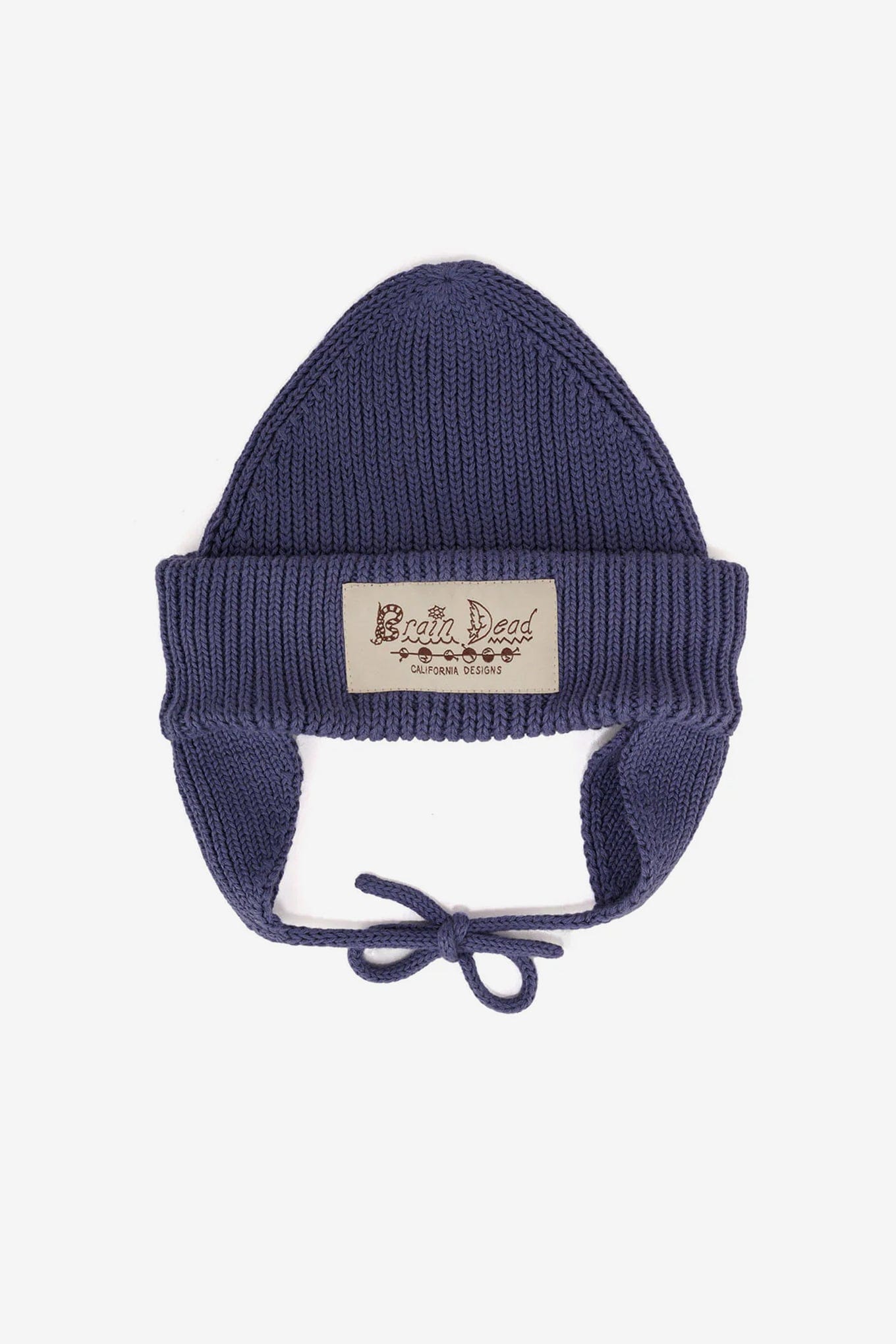 Brain Dead KNITTED EAR FLAP BEANIE