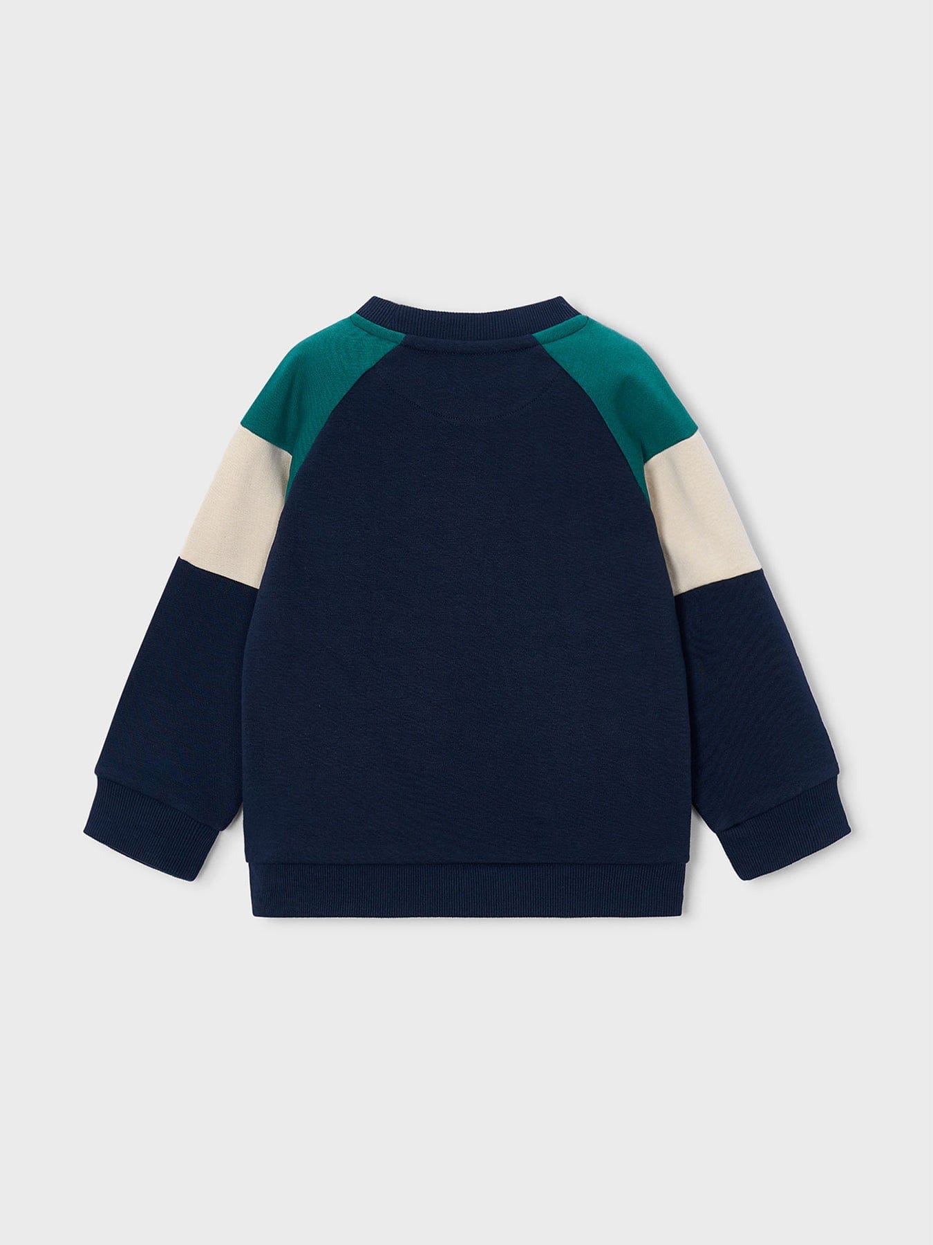 Mayoral Kids' Colour Block Sweatshirt Blue