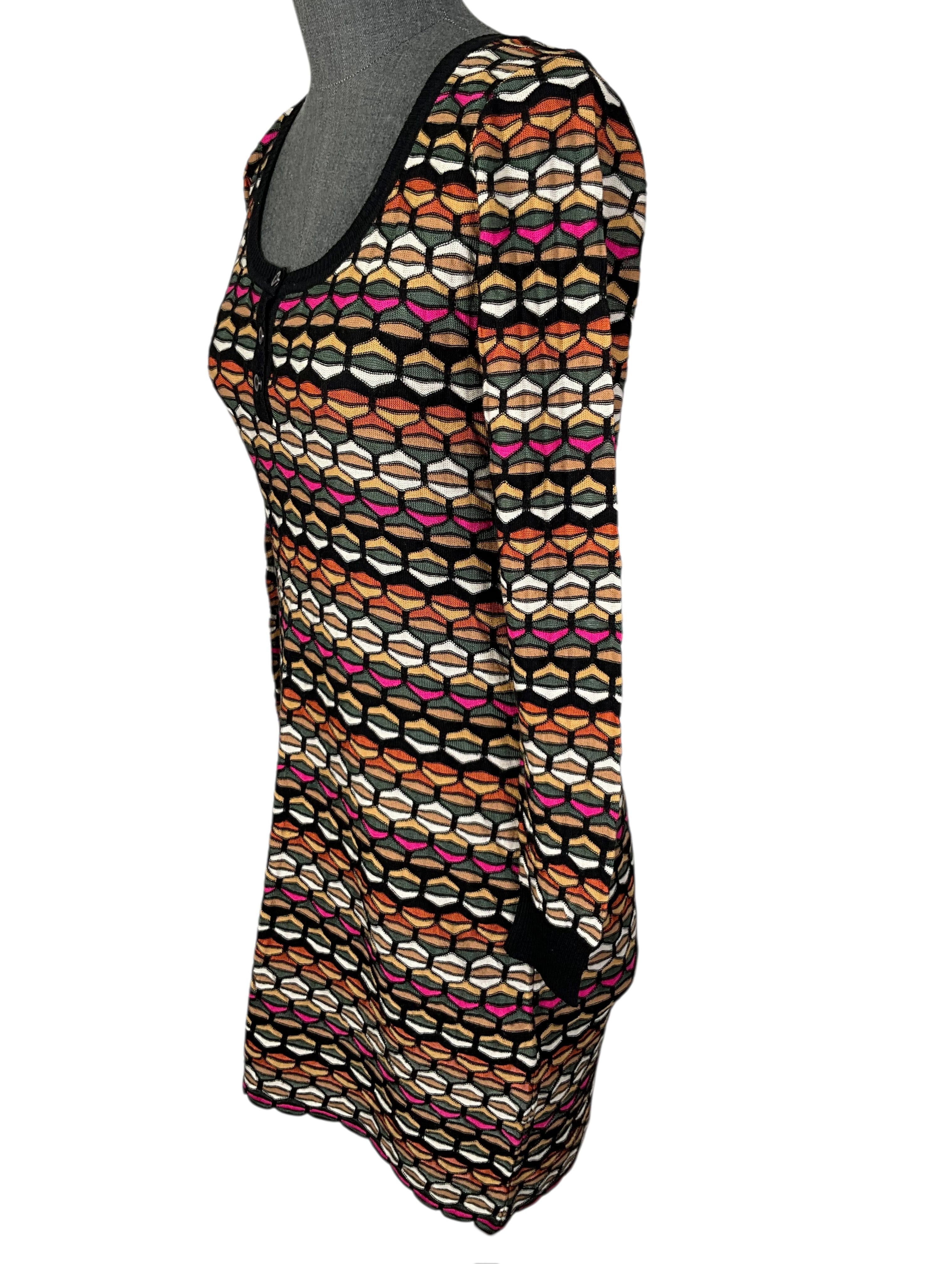 Missoni Knit Long Sleeve Dress Size M