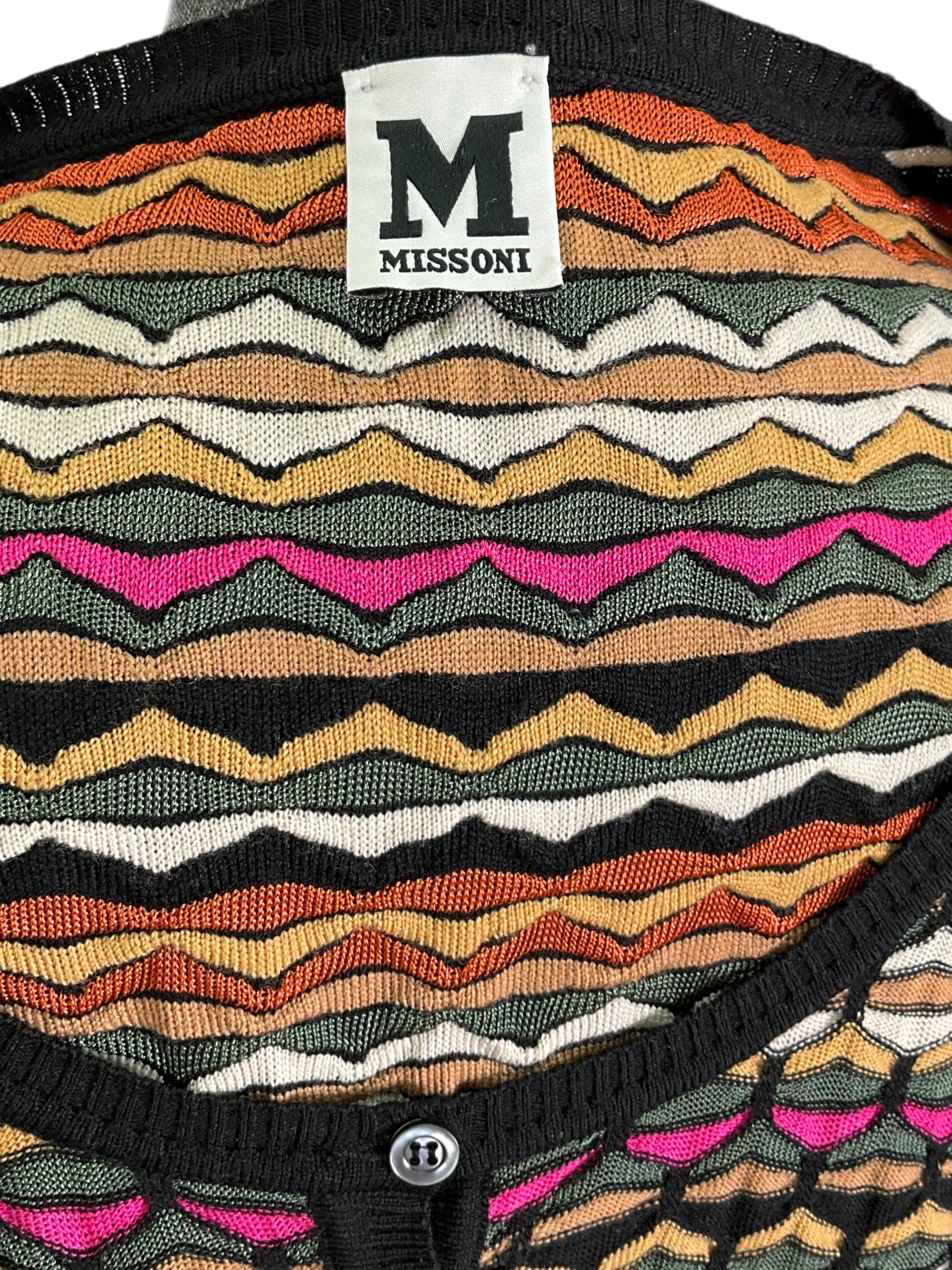 Missoni Knit Long Sleeve Dress Size M