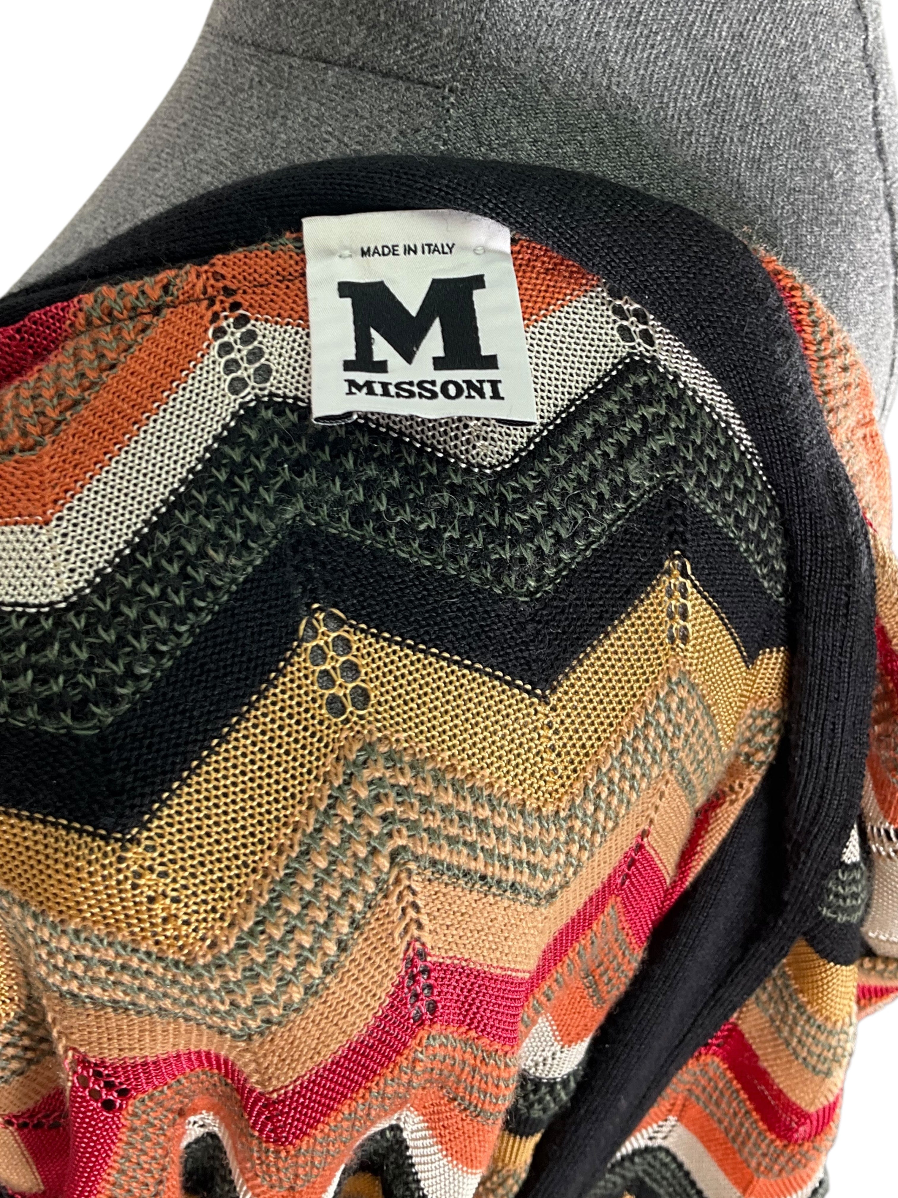 Missoni Wool Long Cardigan Size S