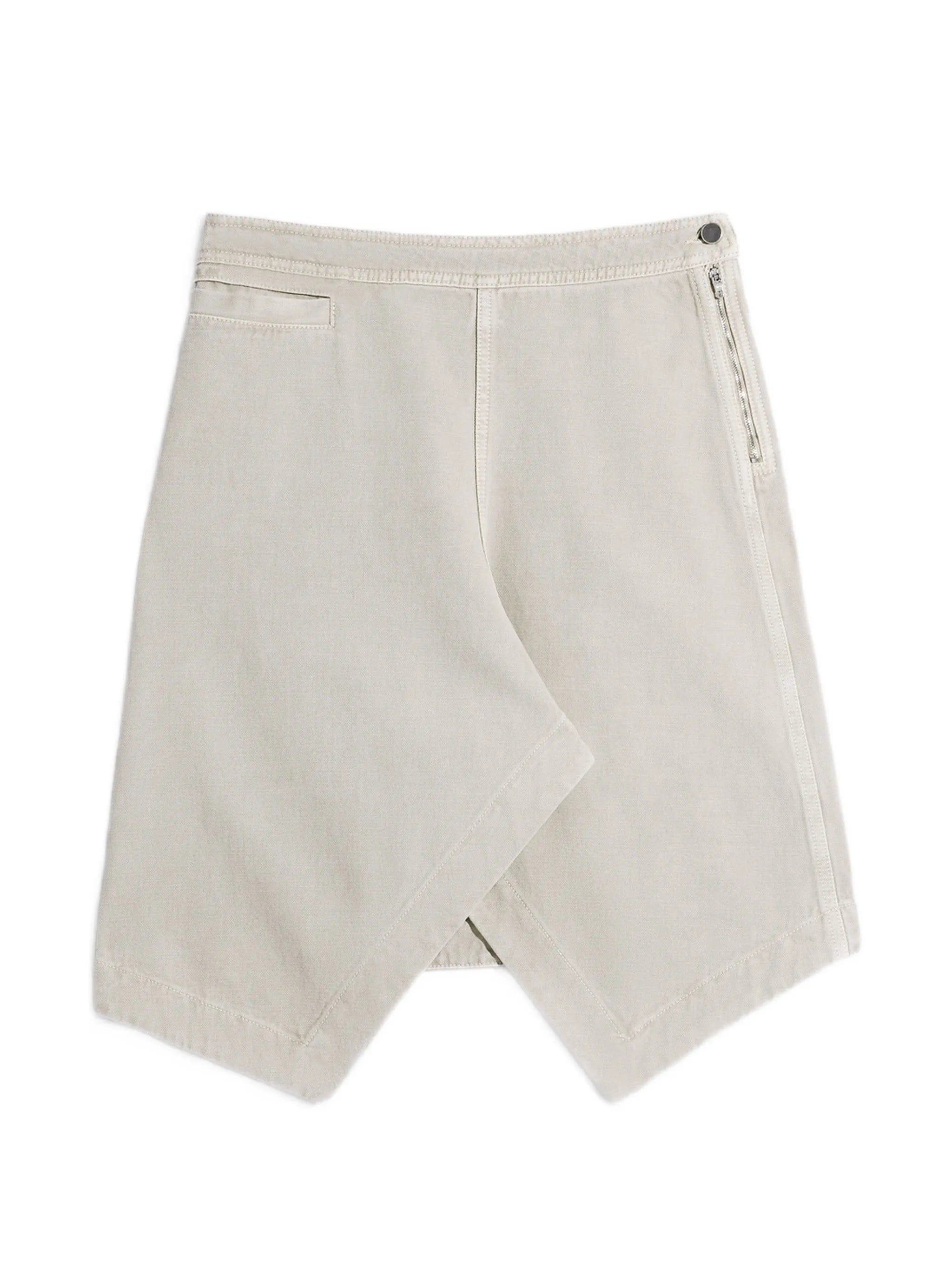 Lemaire asymmetrical mini skirt