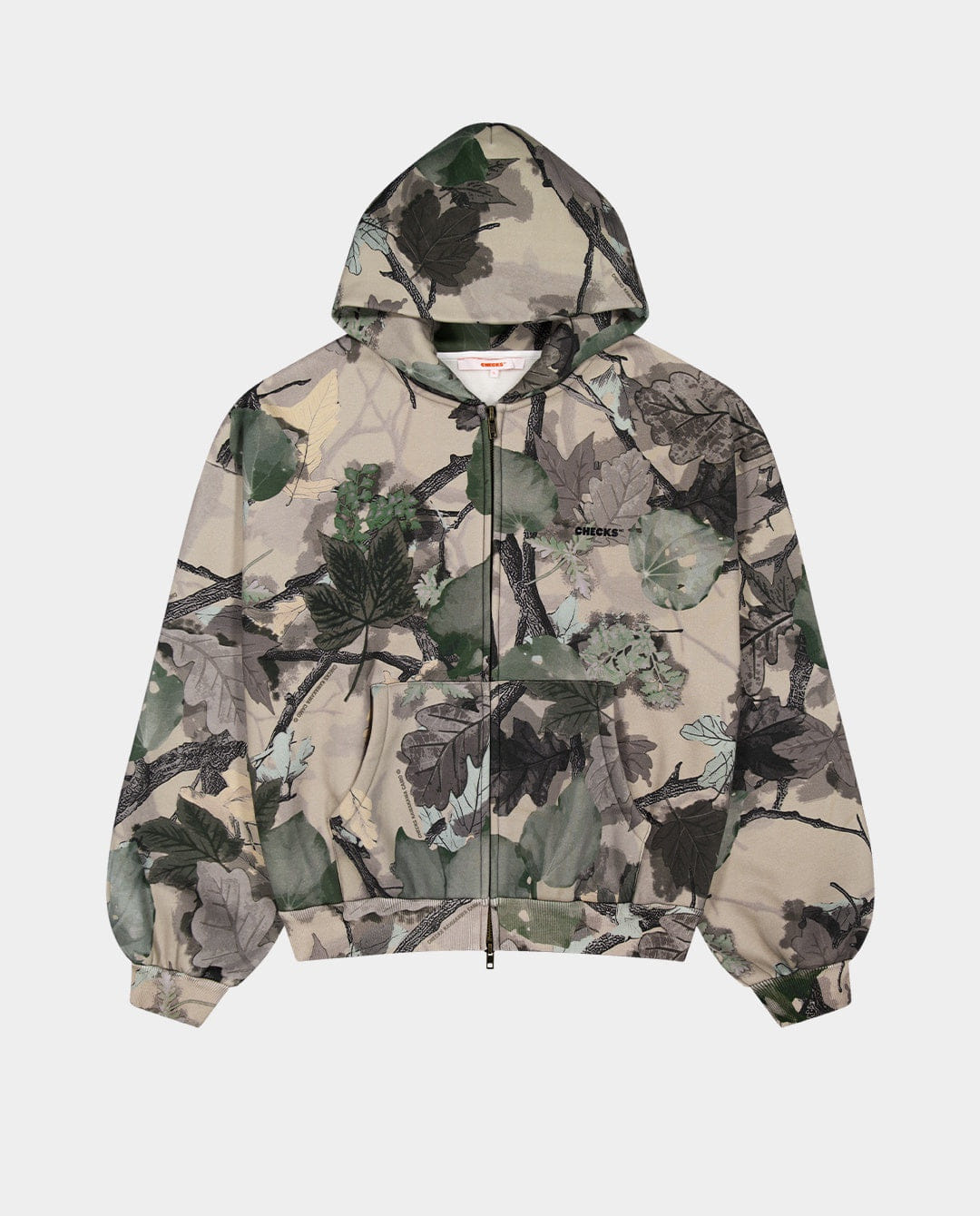 Checks Downtown - Classic Zip Hoodie - Native Camo