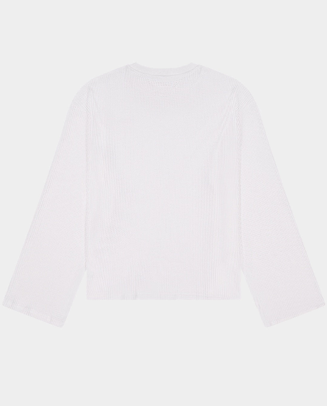 Checks Downtown - Idle Waffle Top - White