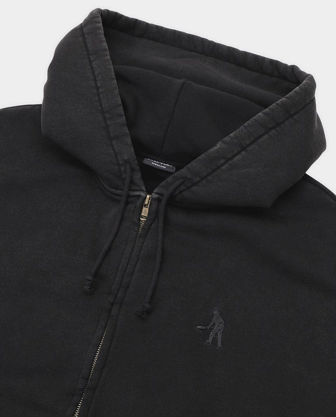 Passport - Solid Workers Zip - Hood - Black