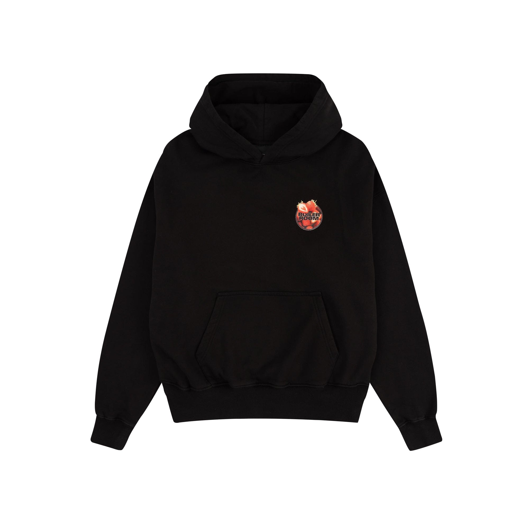 Boiler Room Mens Strawberry Logo Hoodie