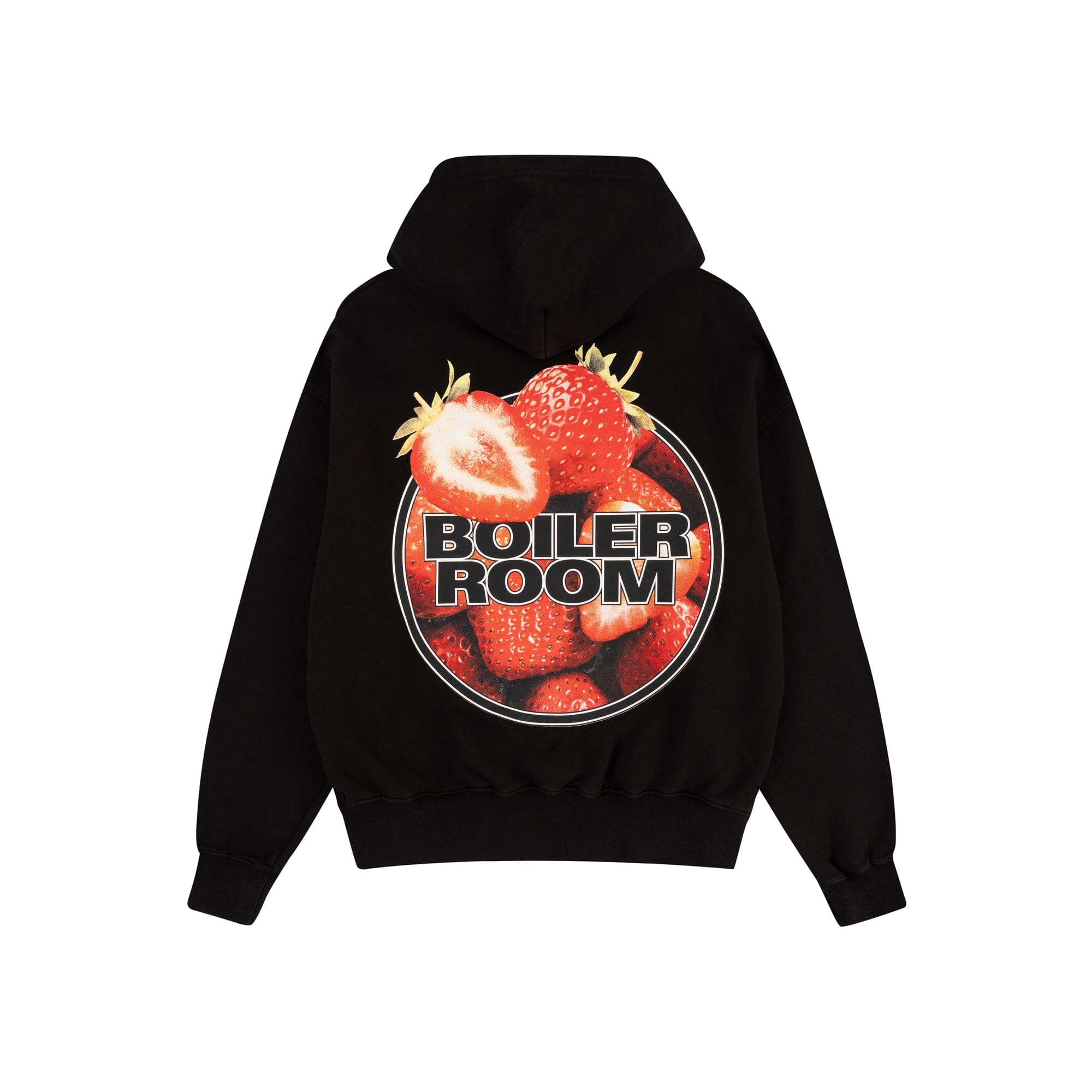 Boiler Room Mens Strawberry Logo Hoodie