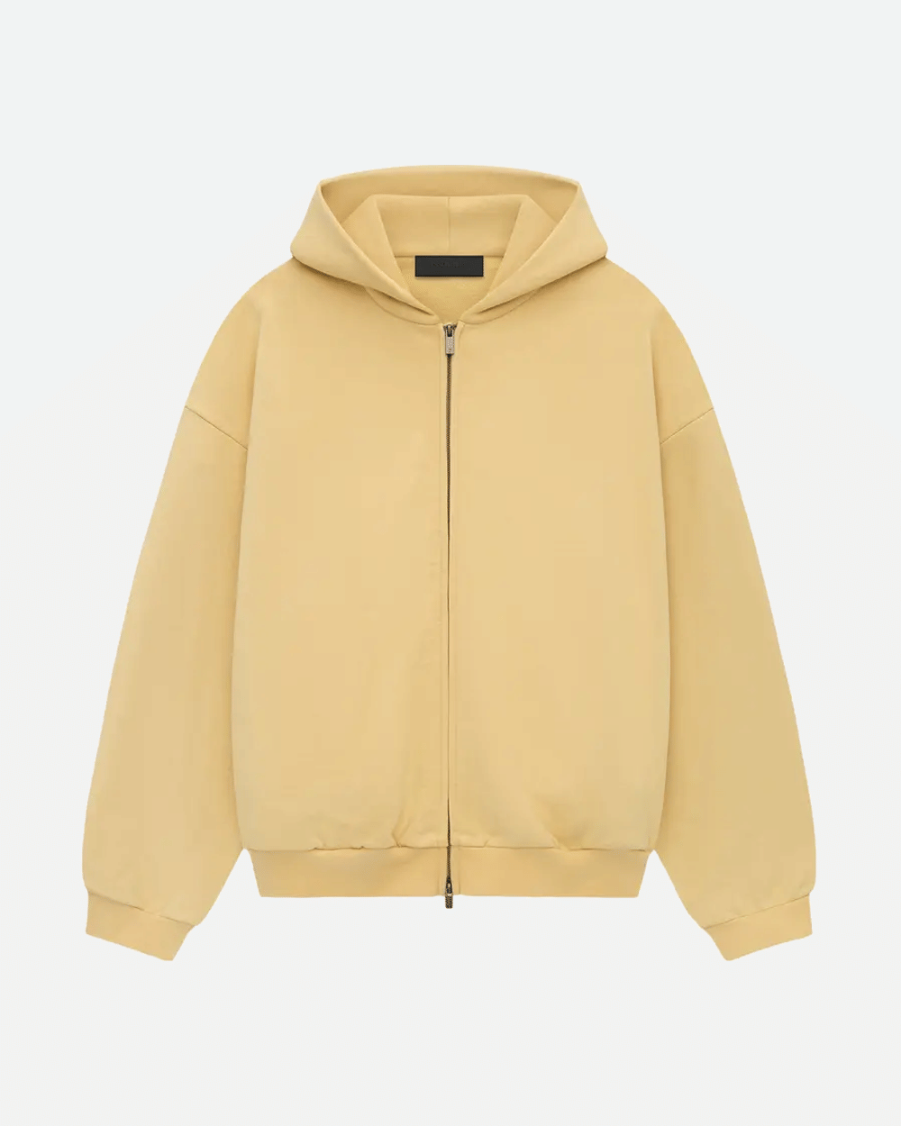 FOG ESSENTIALS FW24 HEAVY FLEECE ZIP HOODIE AMBER