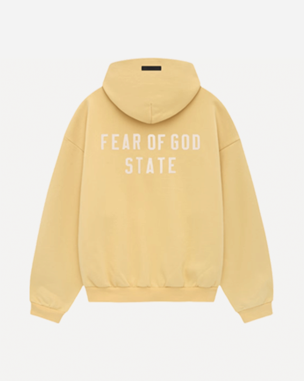 FOG ESSENTIALS FW24 HEAVY FLEECE ZIP HOODIE AMBER