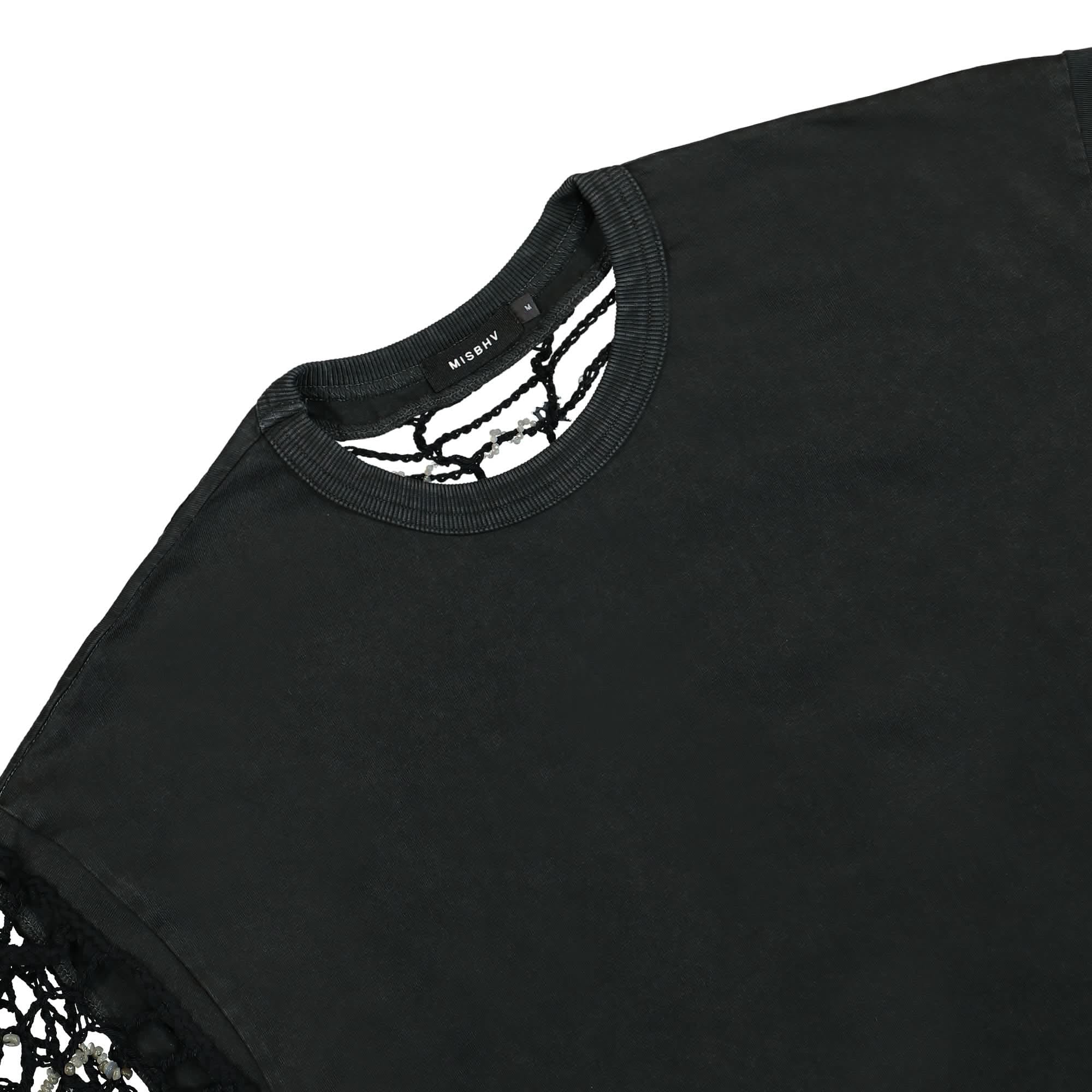 Misbhv Crochet T - Shirt Black