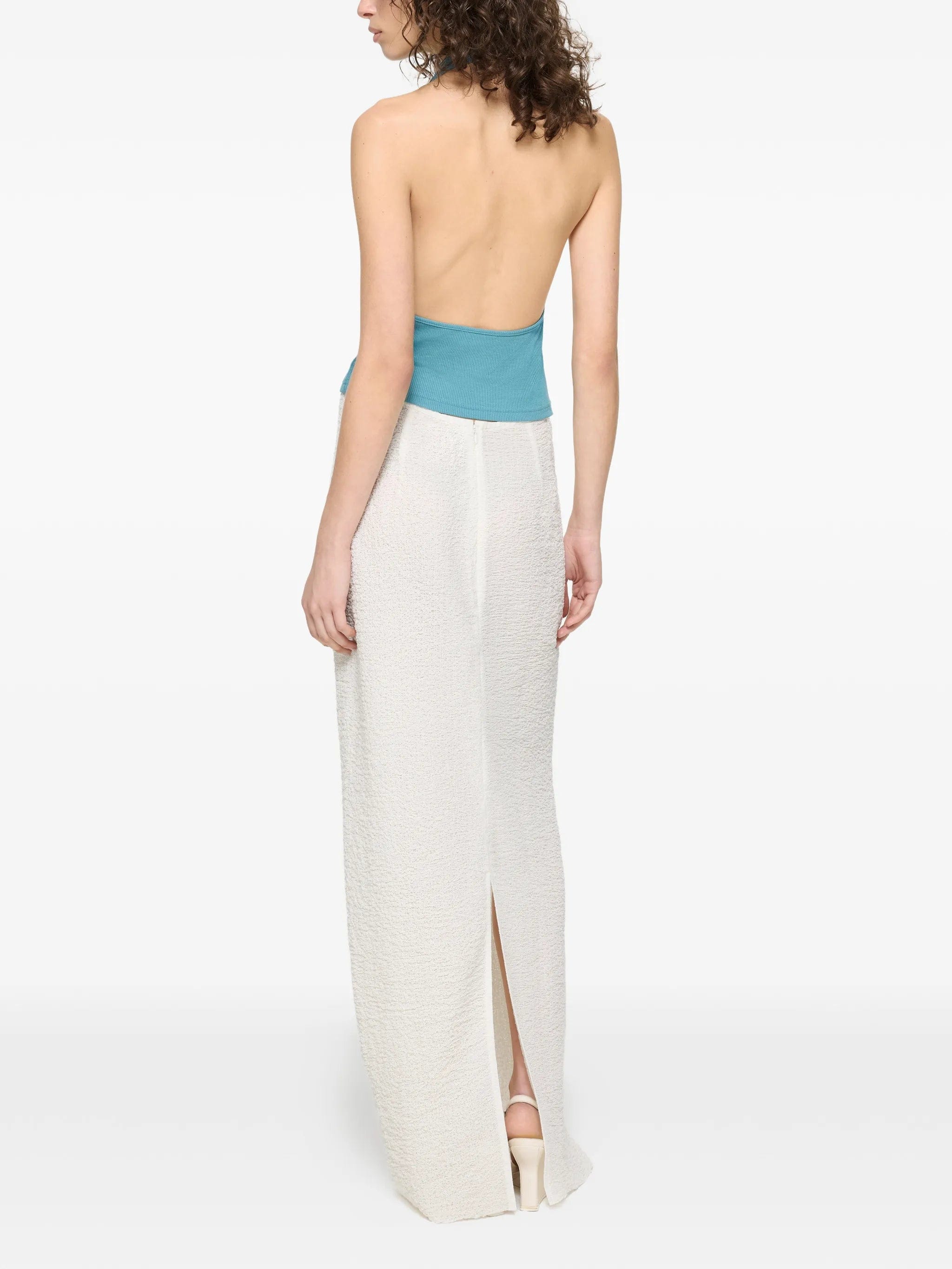 Paris Georgia popcorn maxi skirt