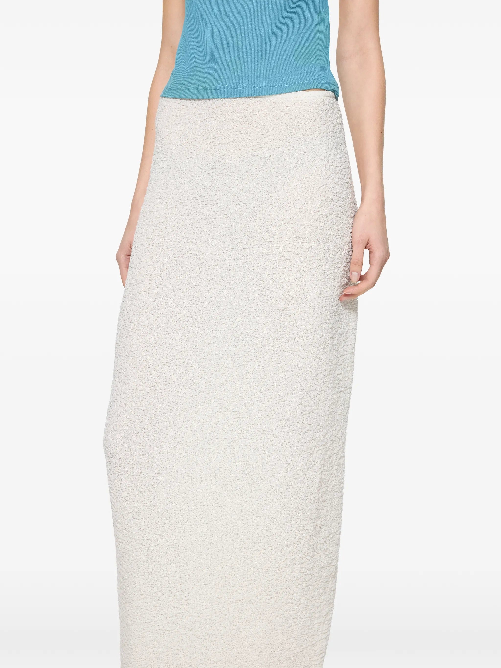 Paris Georgia popcorn maxi skirt