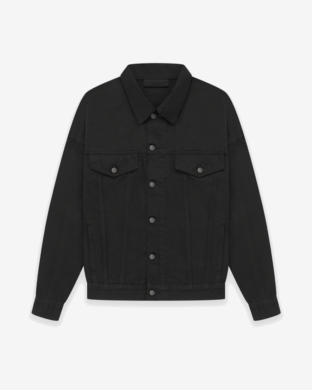 FOG ESSENTIALS FW23 JET BLACK DENIM JACKET