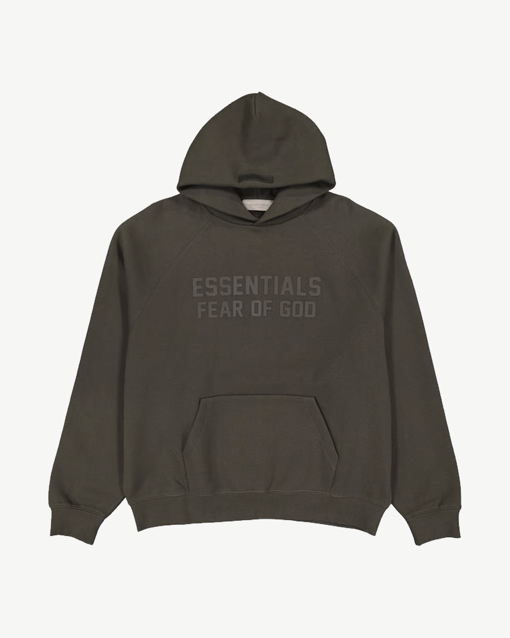 FOG ESSENTIALS SS23 SILICON OFF BLACK HOODIE