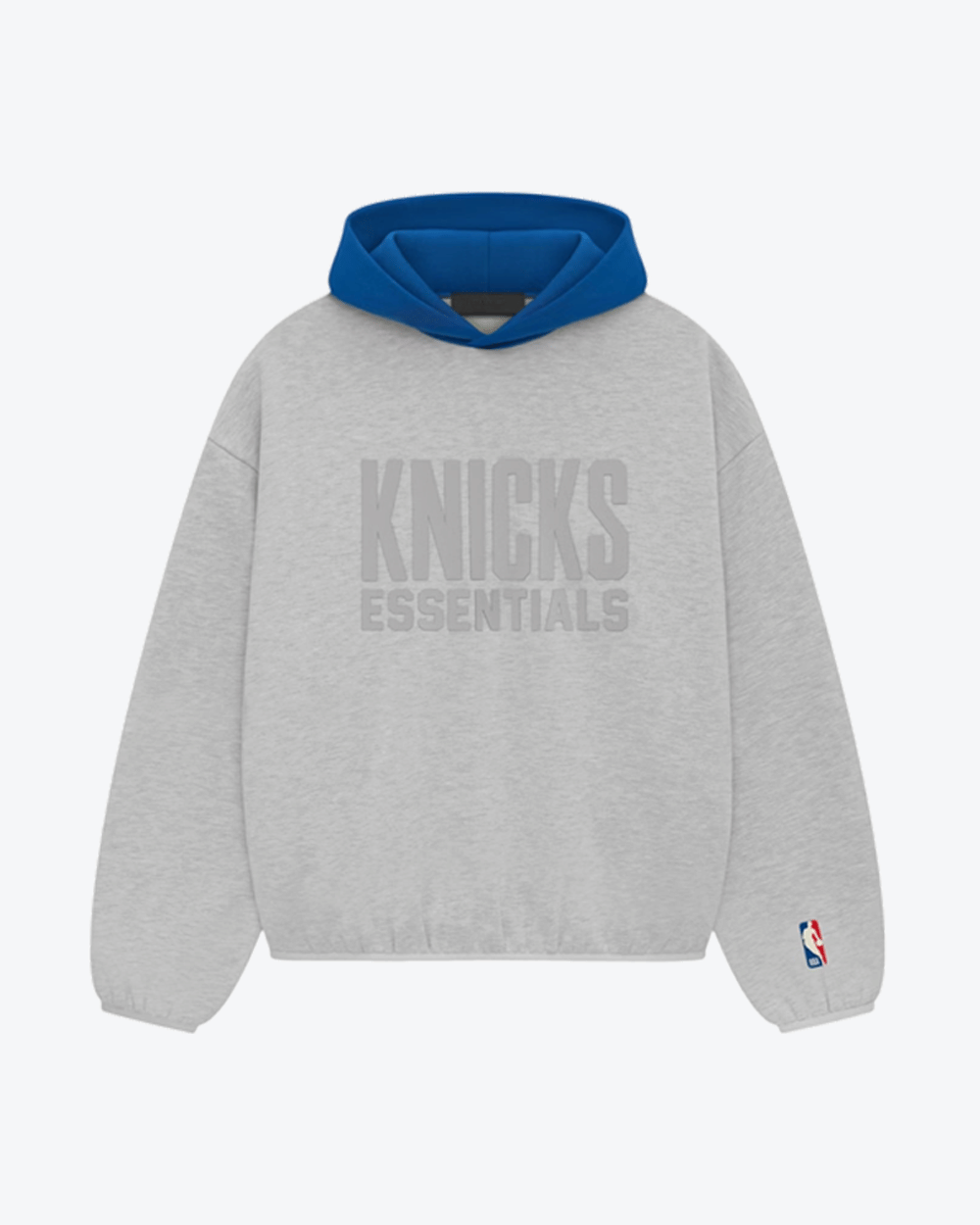 FOG ESSENTIALS FW24 NBA KNICKS LIGHT HEATHER HOODIE
