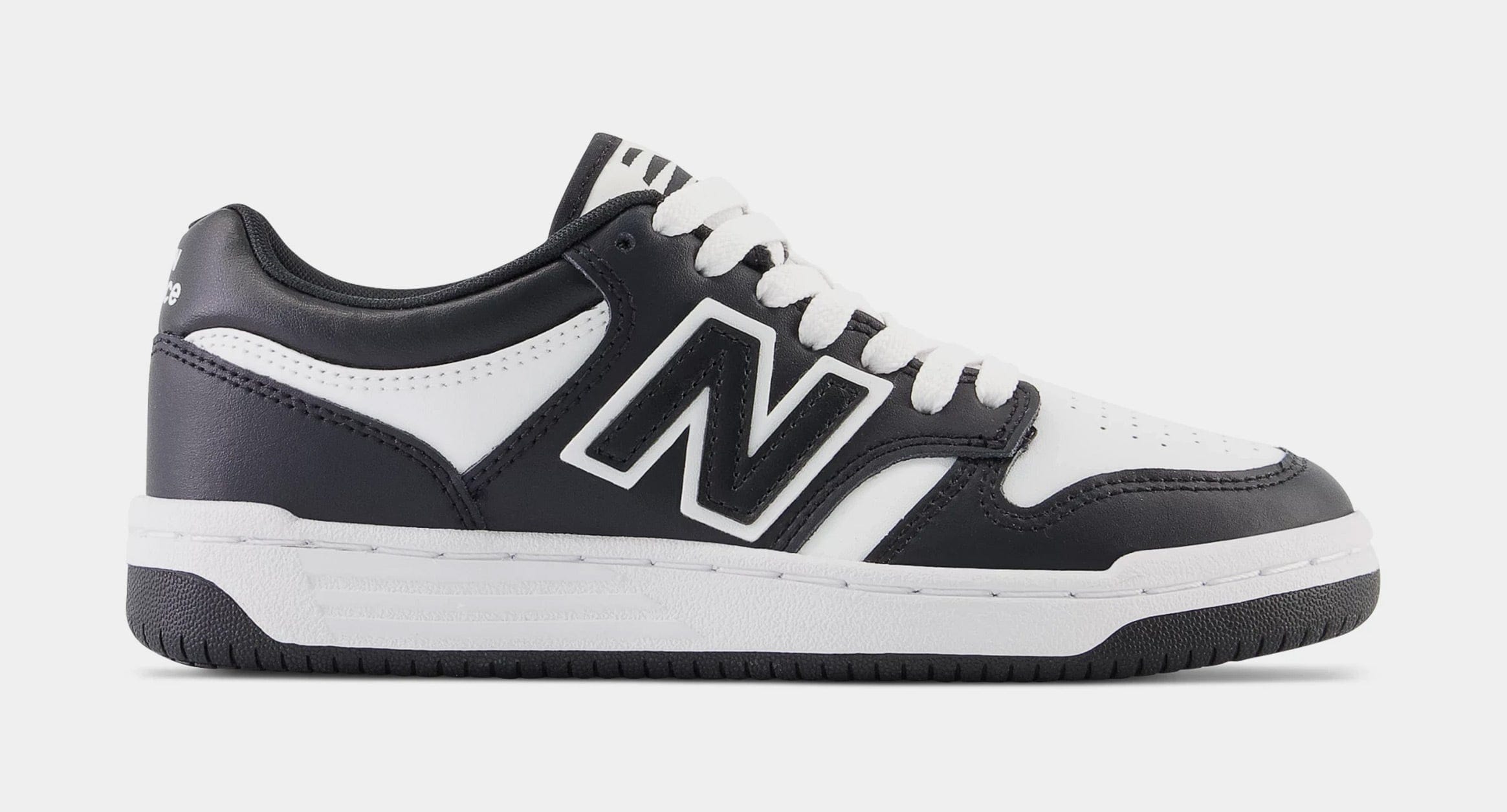 Newbalance 480 Grade School Lifestyle Shoes (Black/White)
