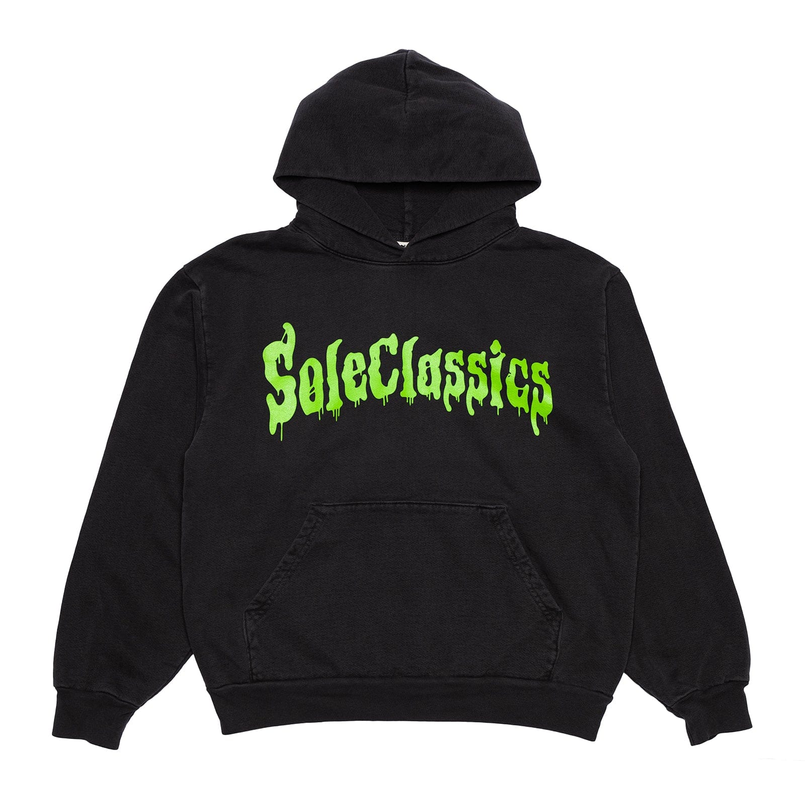 Logo Sole Classics Slime Logo Hoodie Black