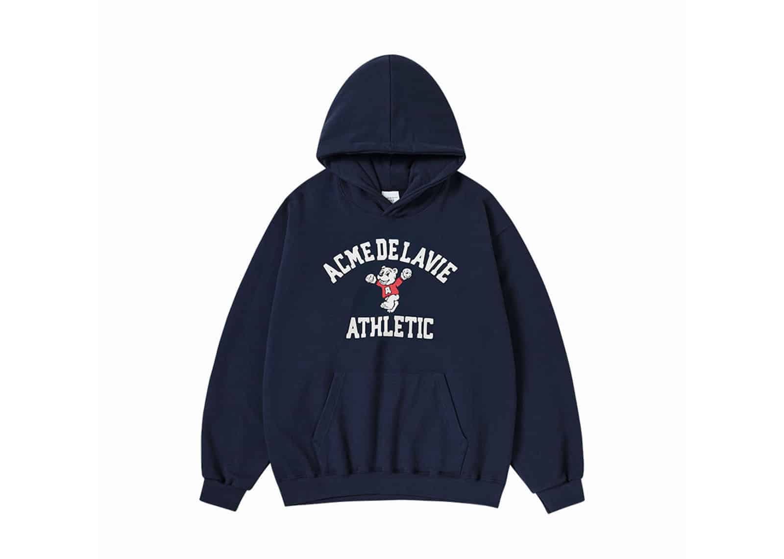 ACME de la VIE (ADLV) ADLV Dancing Ac Bear Hoodie Navy