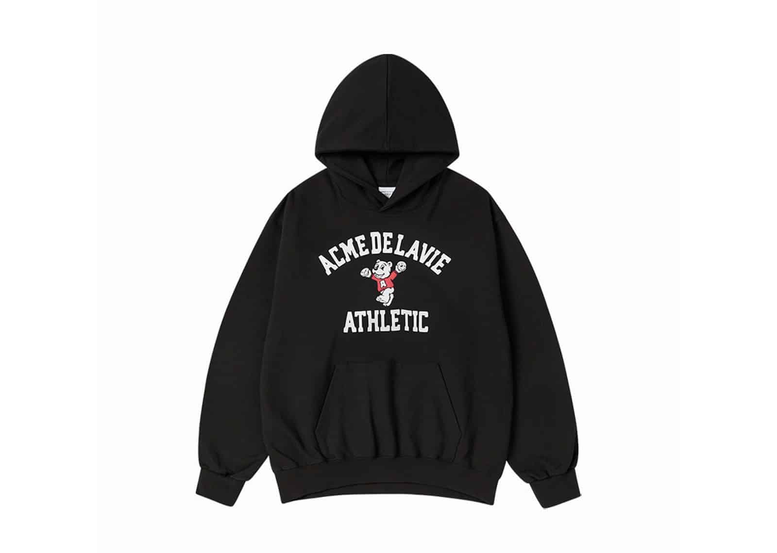 ACME de la VIE (ADLV) ADLV Dancing Ac Bear Hoodie Black