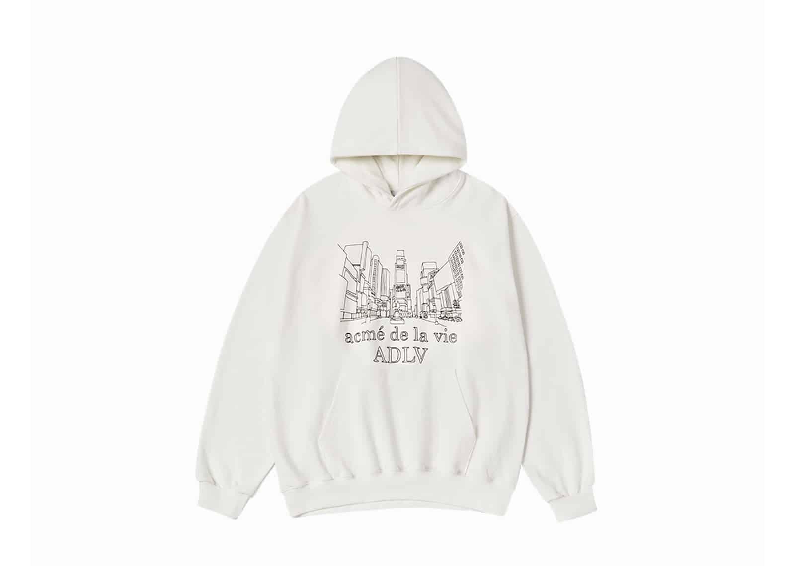 ACME de la VIE (ADLV) ADLV City View Hoodie White
