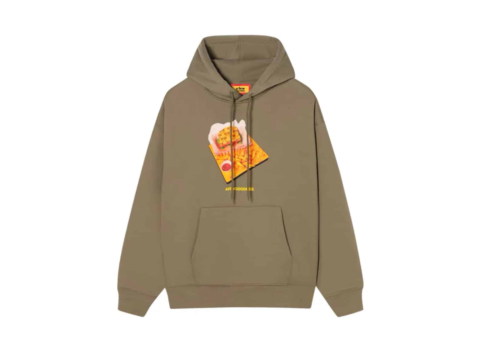 A Few Good Kids Fast Food Hoodie Brown