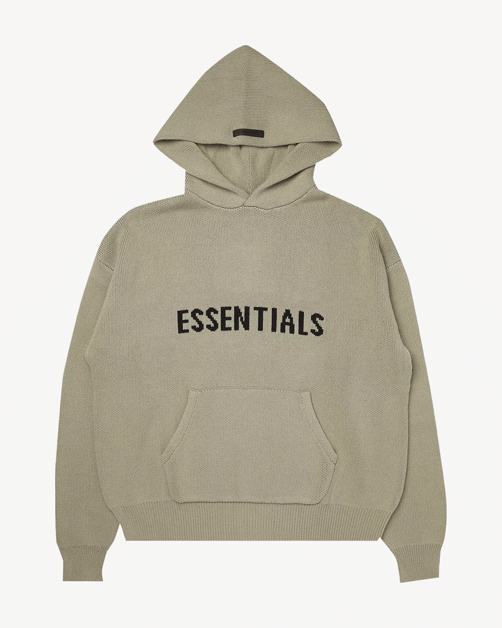 FOG ESSENTIALS FW21 PISTACHIO KNIT HOODIE