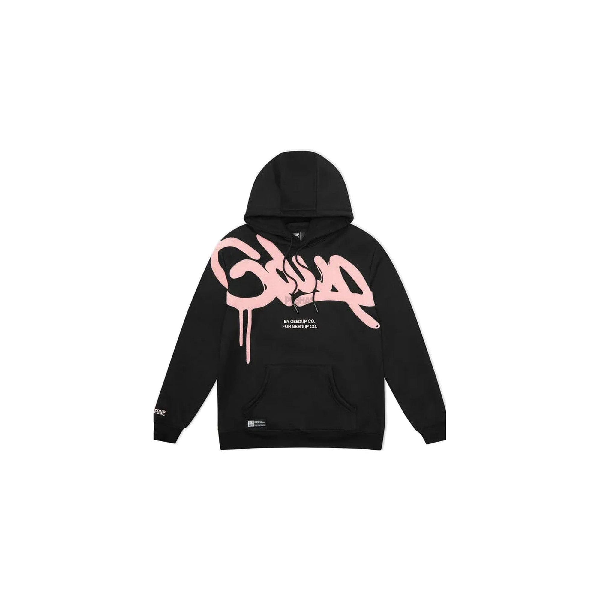Geedup Handstyle Hoodie Black / Pink (2022)