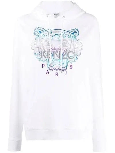 holiday Kenzo Tiger Hoodie Holiday White