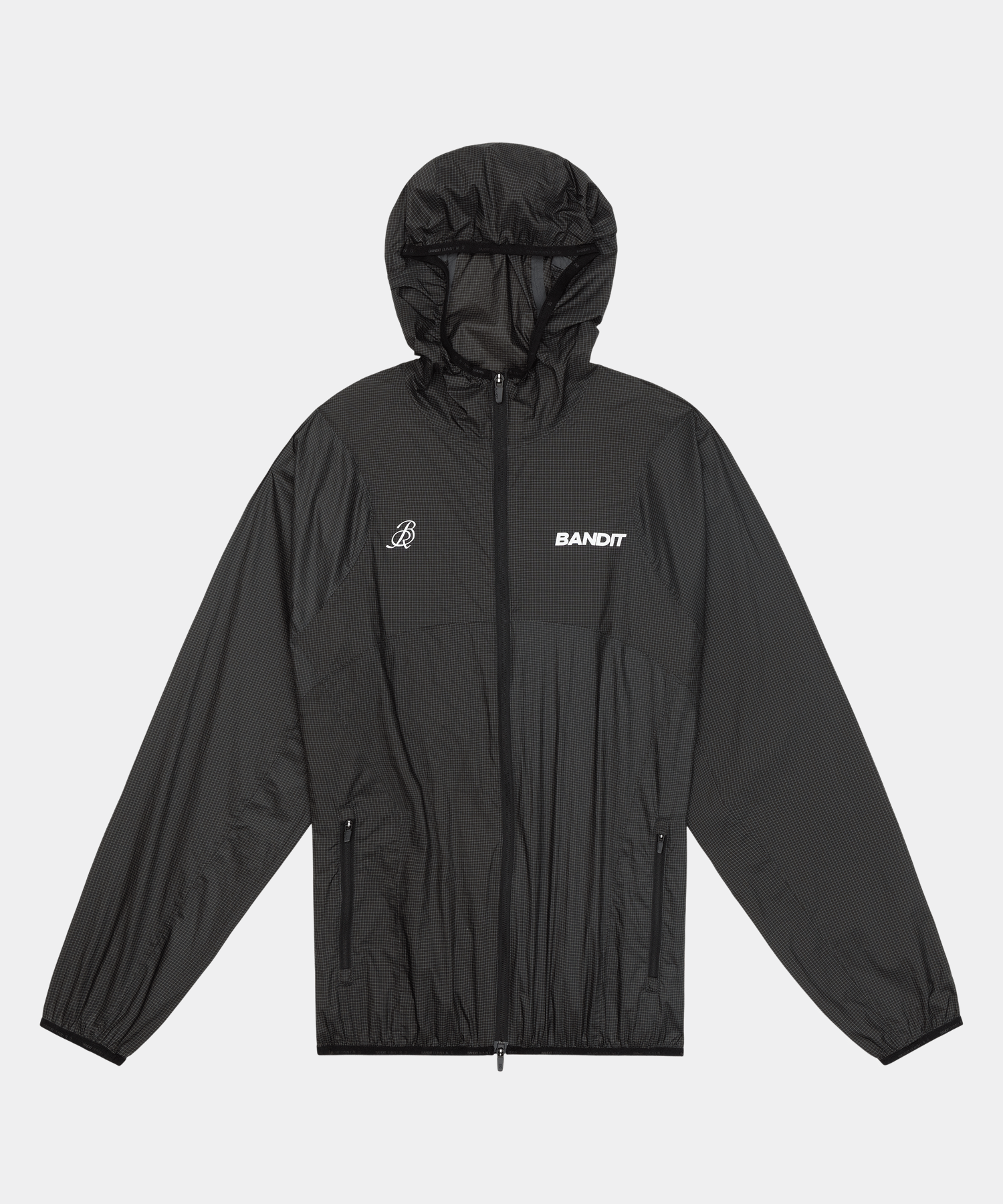 Bandit Running Bandit Roccarip Windbreaker Jacket Mens Black