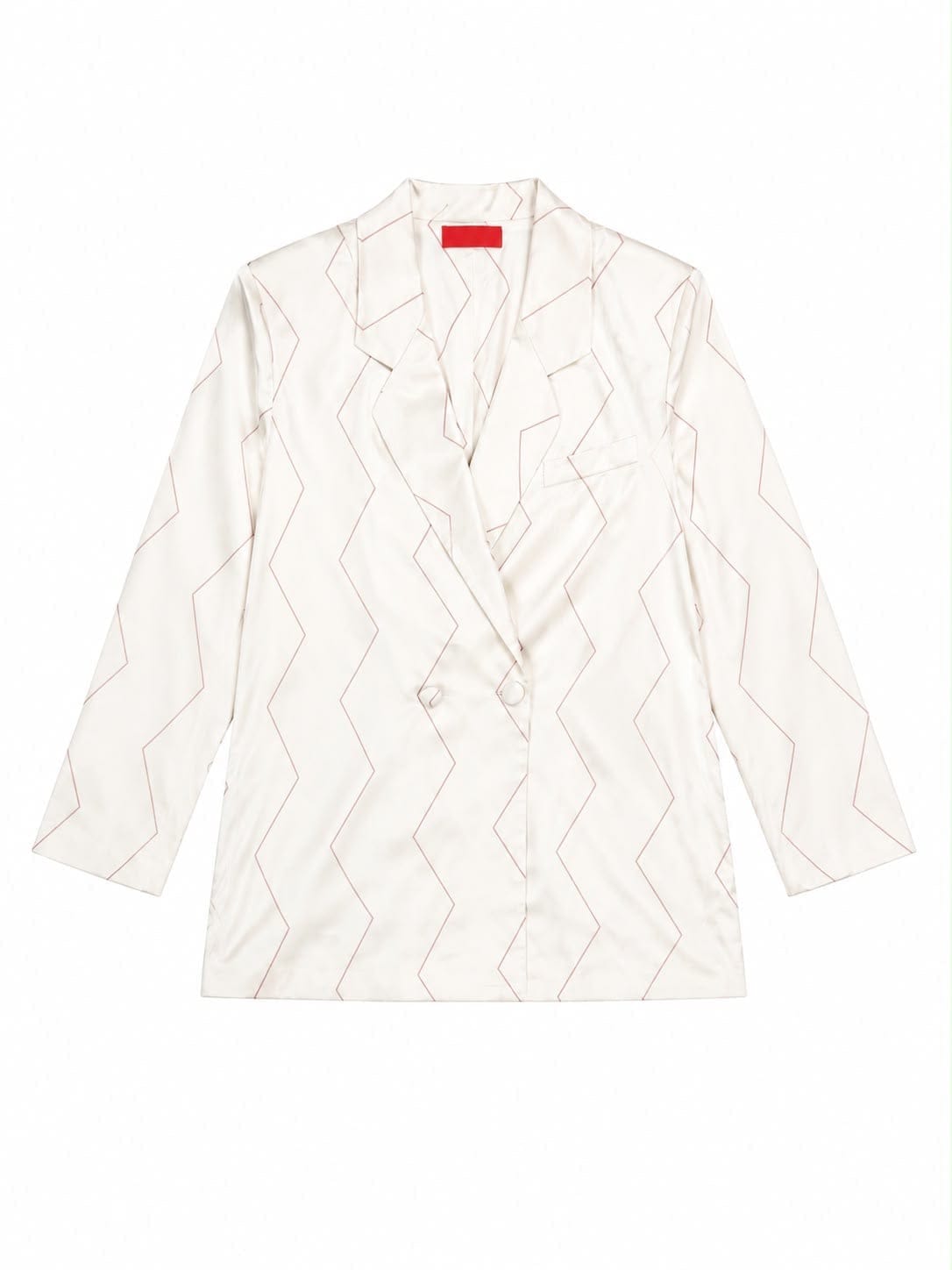 Maison Clad JACKET JUSTIN ZIG ZAG BISCUIT LACE POCKET MCL12787