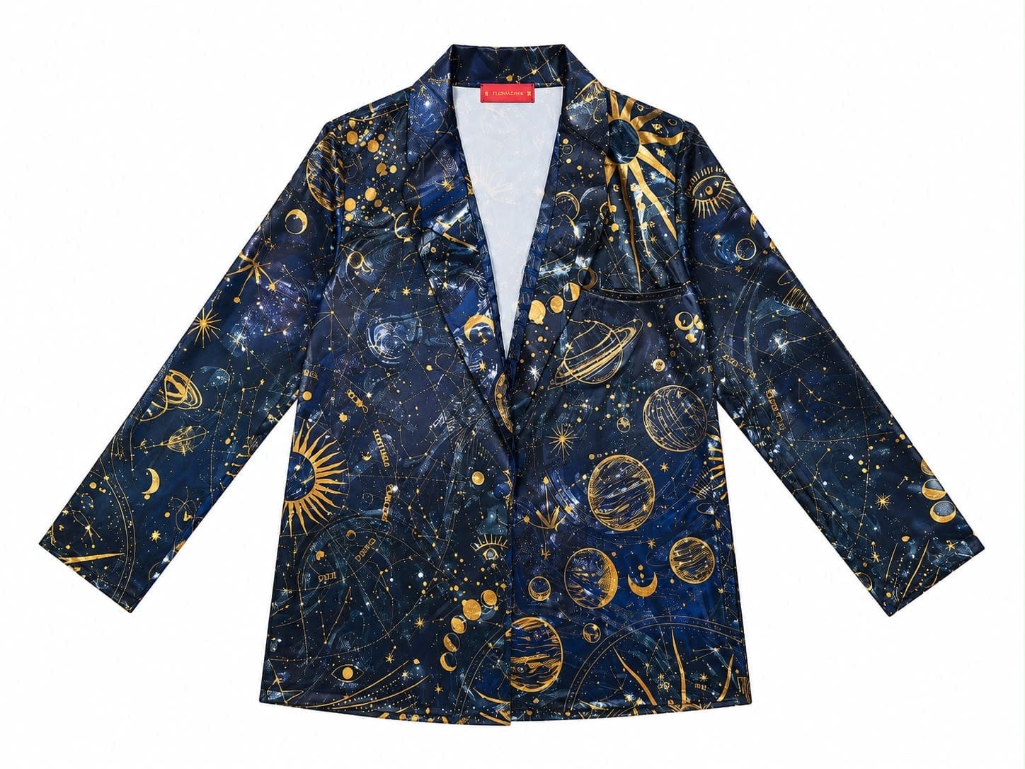 Maison Clad JACKET CLAUDIA WAVE SILK MOON MCL12825