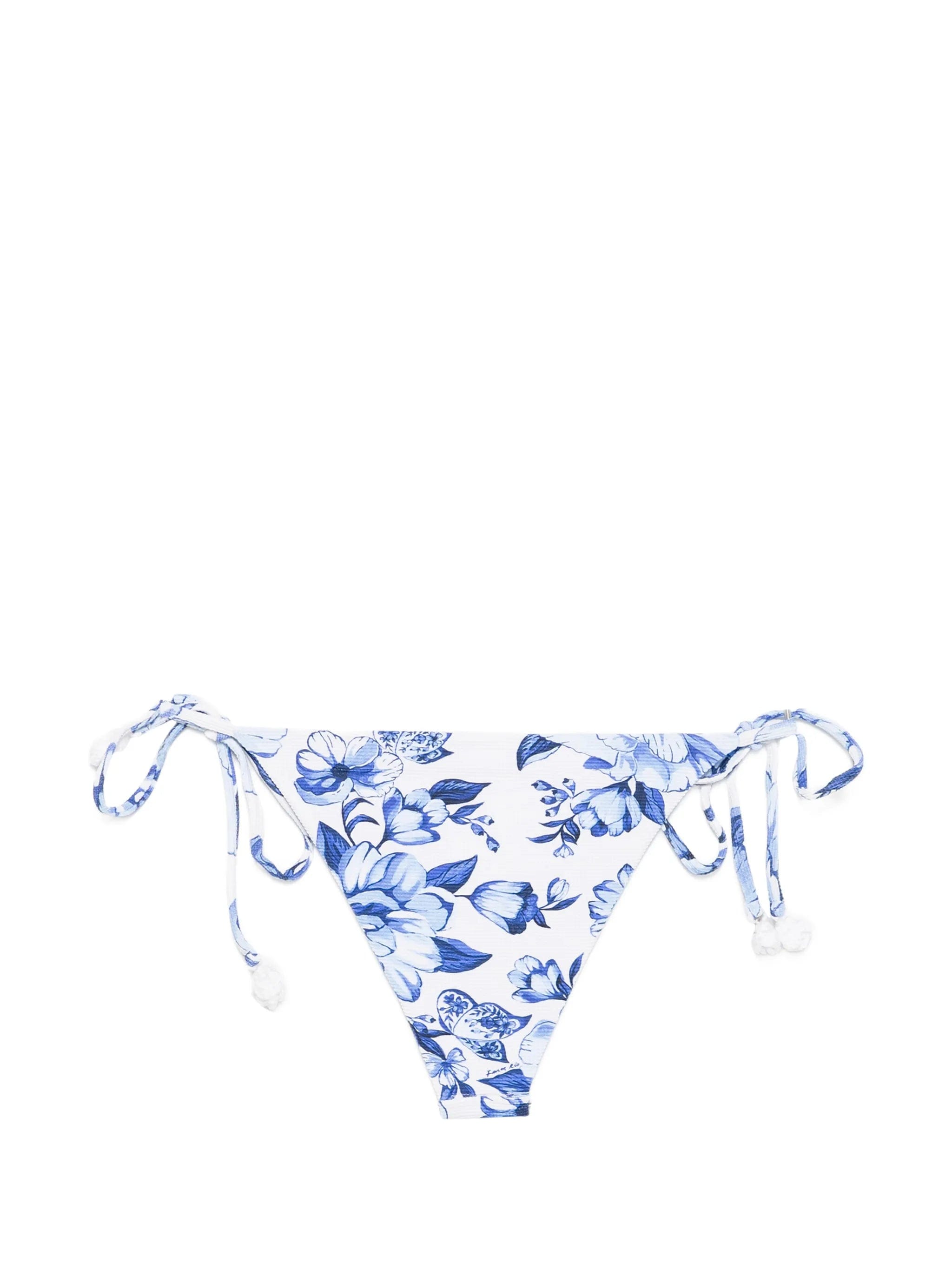 FARM Rio tie - side floral bikini bottoms