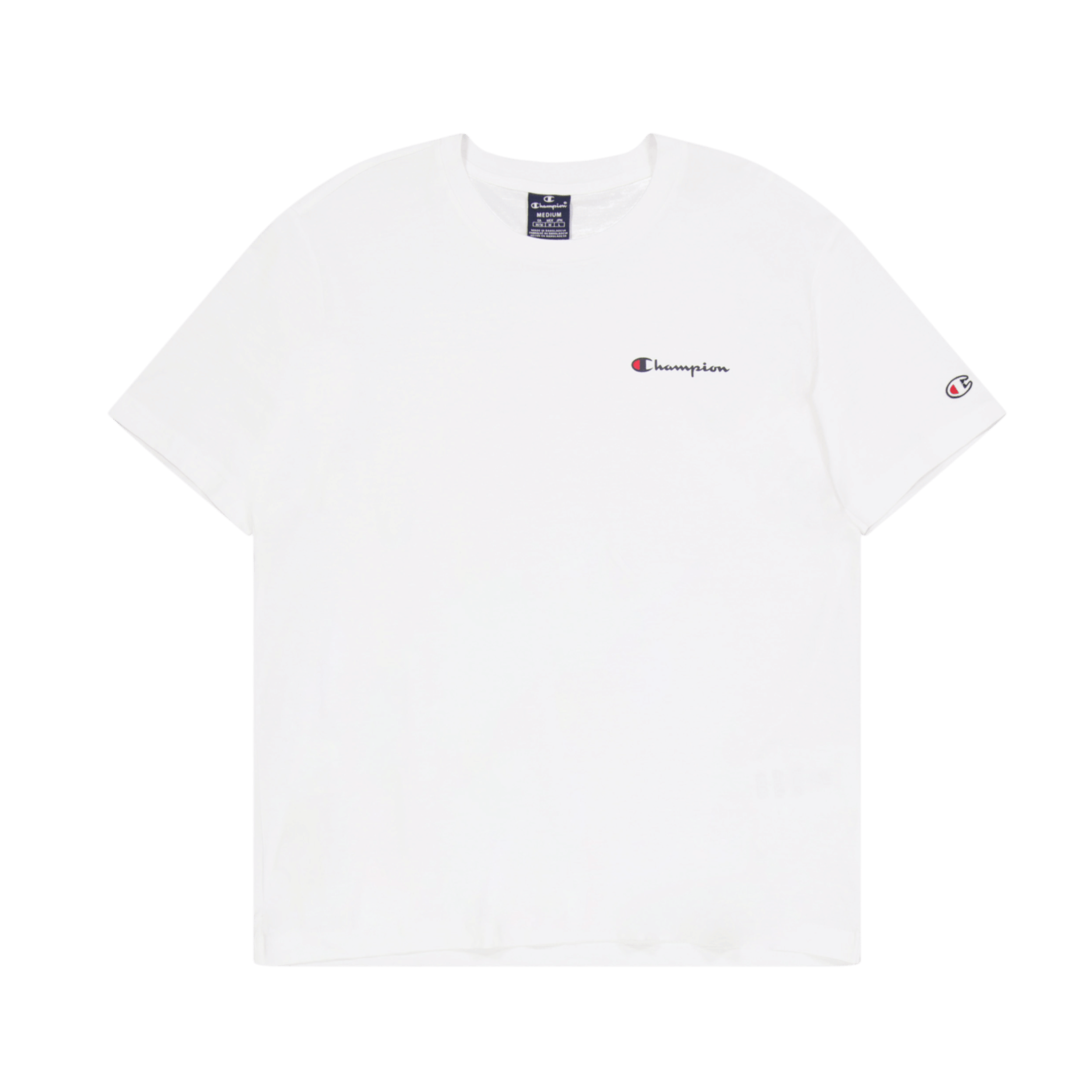 Champion Crewneck T - shirt Wht