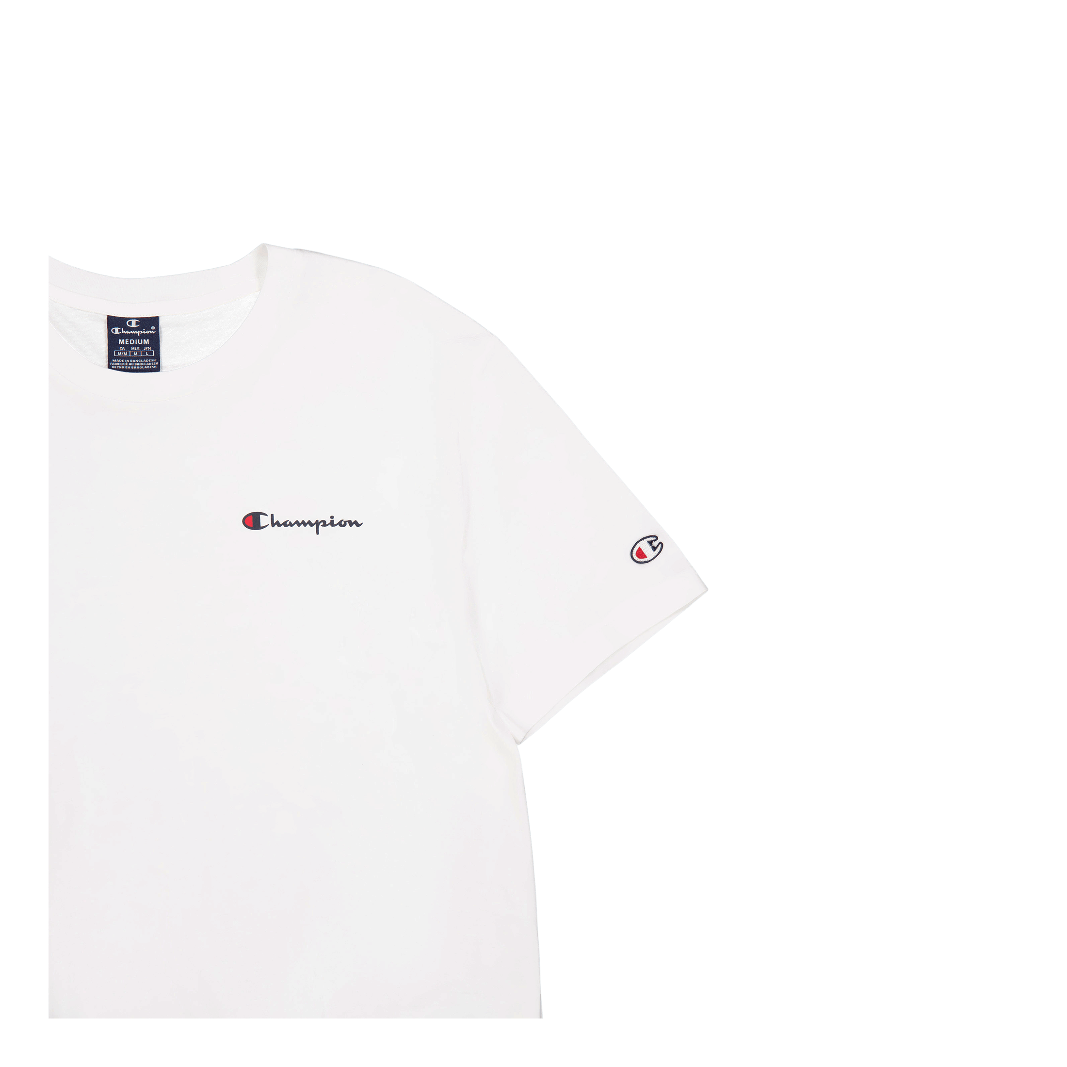 Champion Crewneck T - shirt Wht